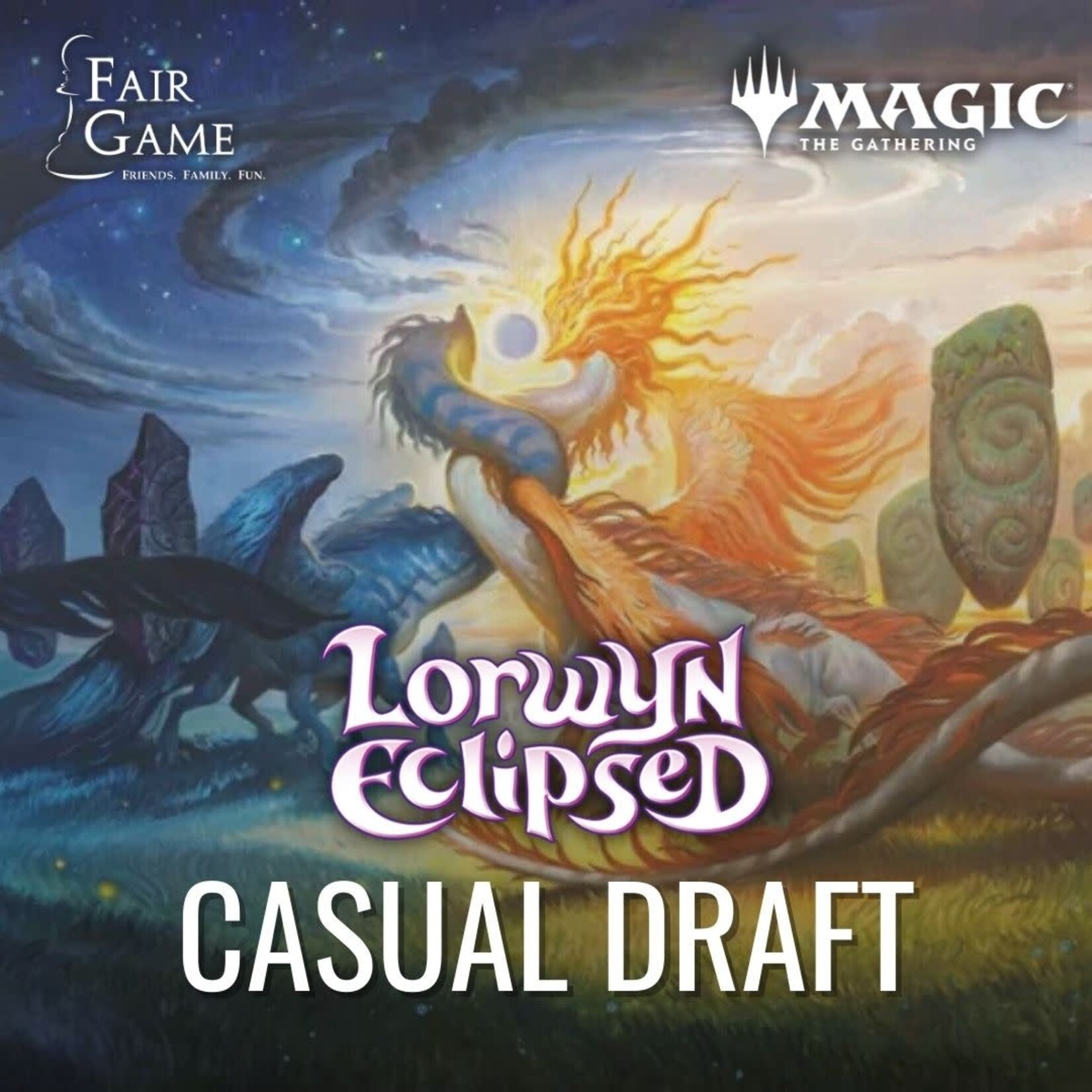 Fair Game Admission: Magic the Gathering Lorwyn Eclipsed Casual Draft – LaGrange, 2/7 (5pm)