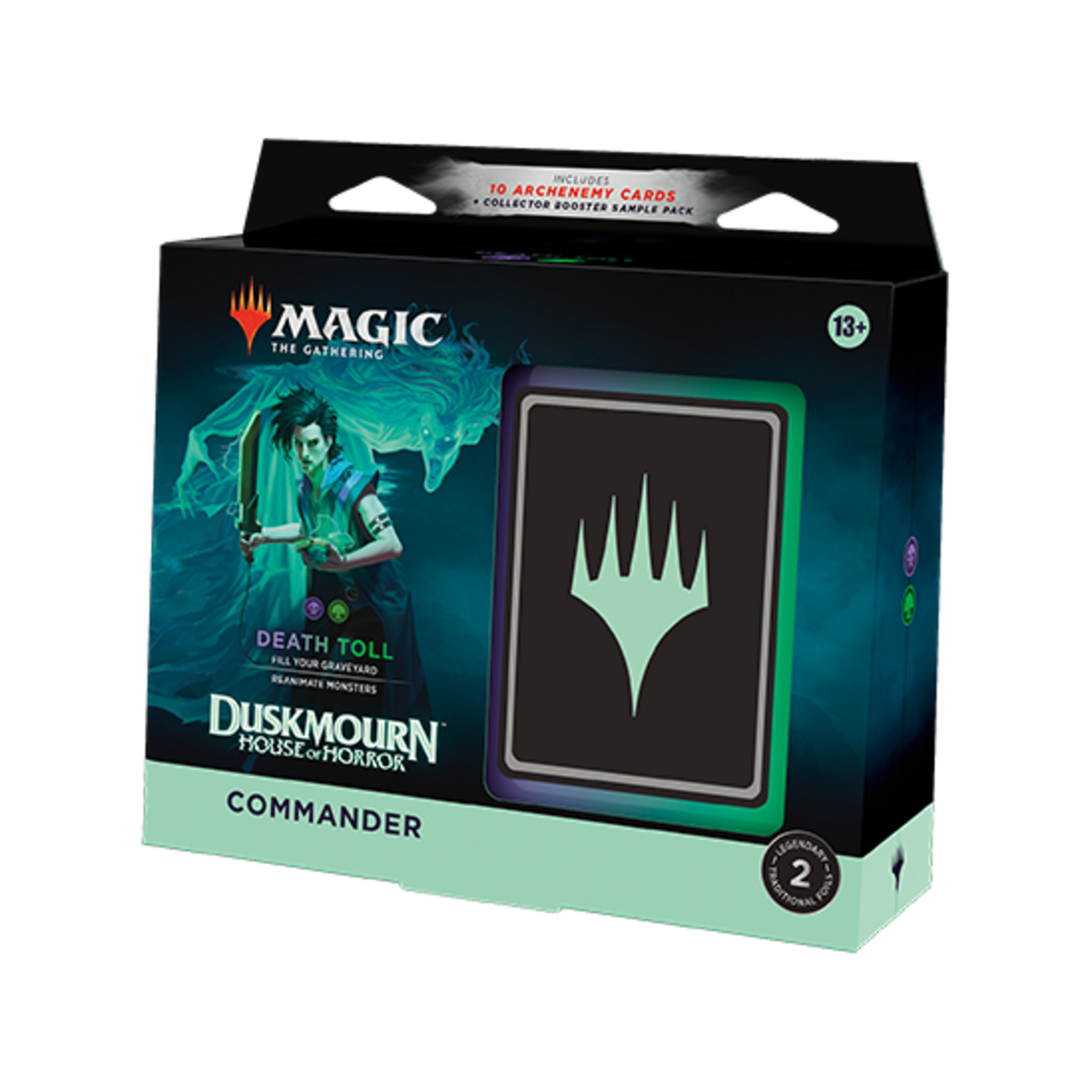 Wizards of the Coast Magic the Gathering: Duskmourn - Commander Deck: Death Toll