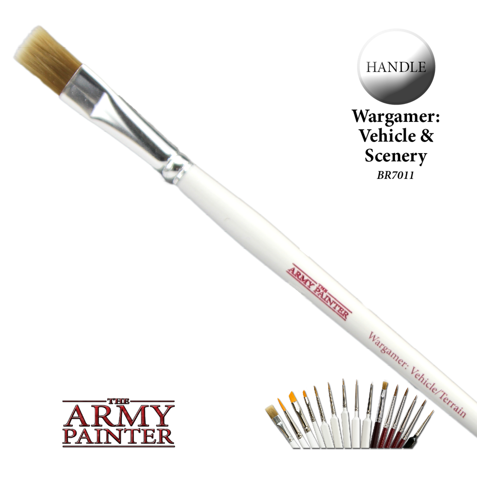 The Army Painter The Army Painter: Wargamer Brush - Large Vehicle and Scenery