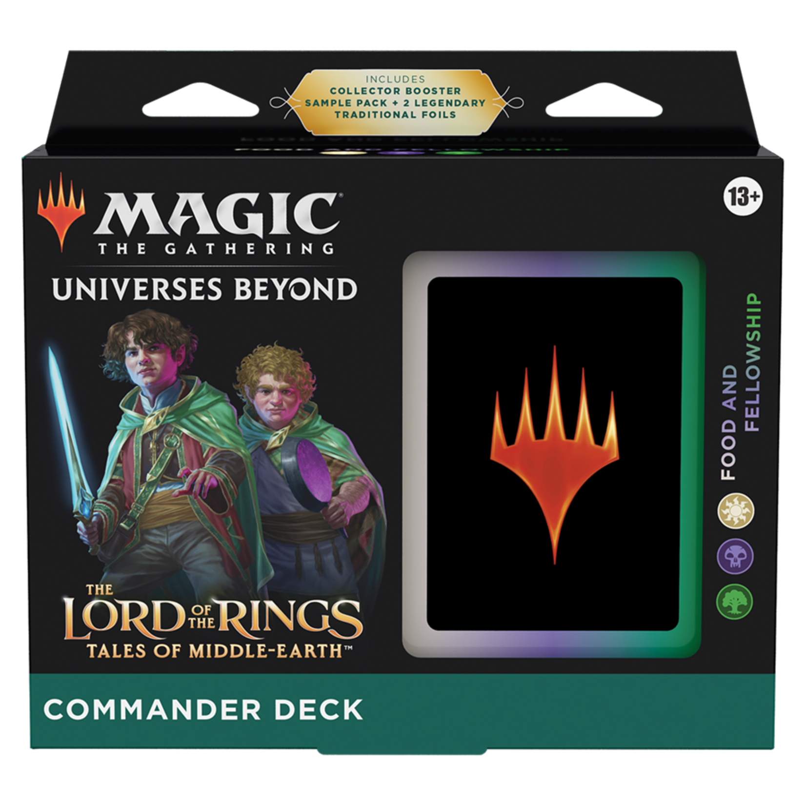 Wizards of the Coast Magic the Gathering: The Lord of the Rings: Tales of Middle-Earth™ Commander Deck - Food and Fellowship