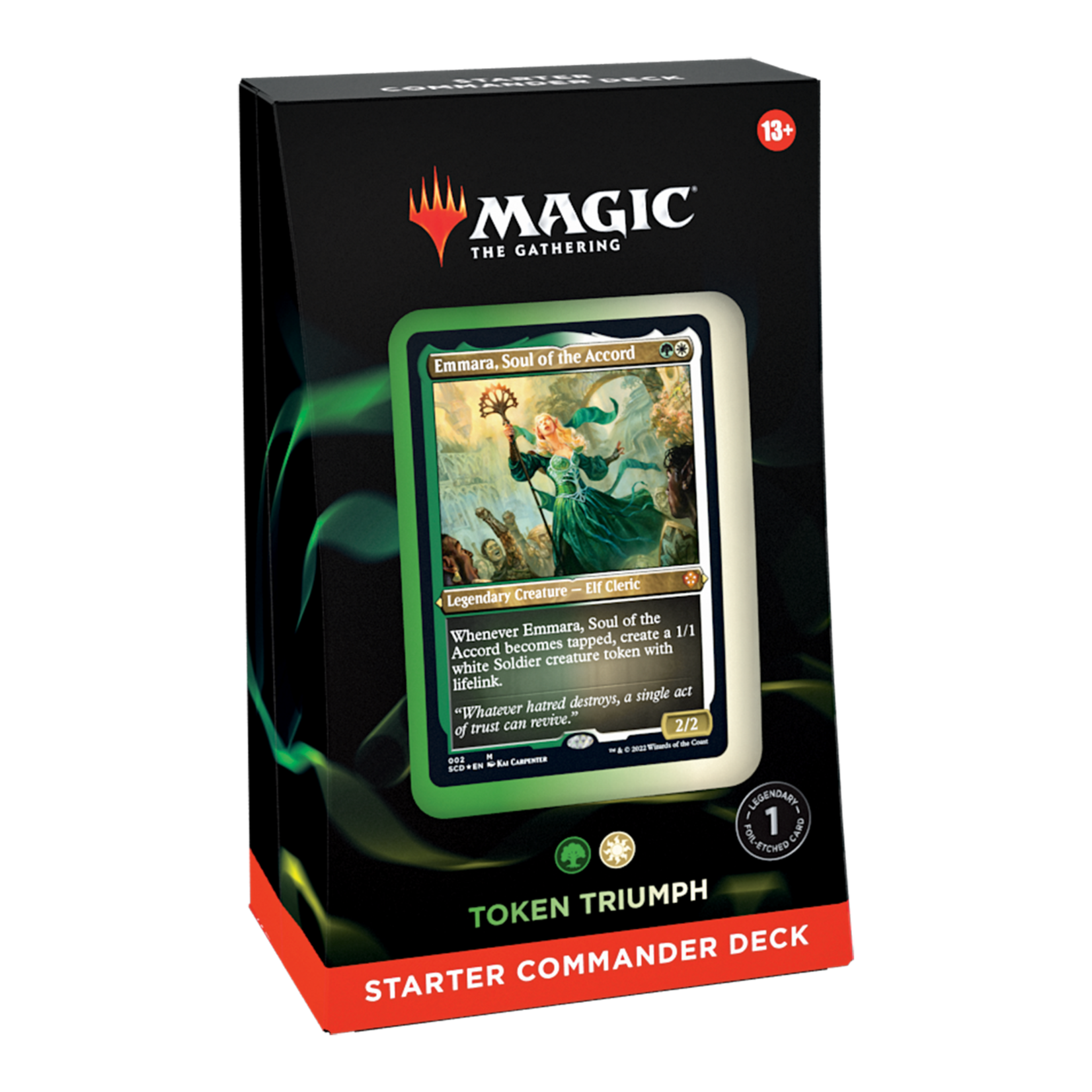 Wizards of the Coast Magic the Gathering: 2022 Commander Starter Deck - Token Triumph