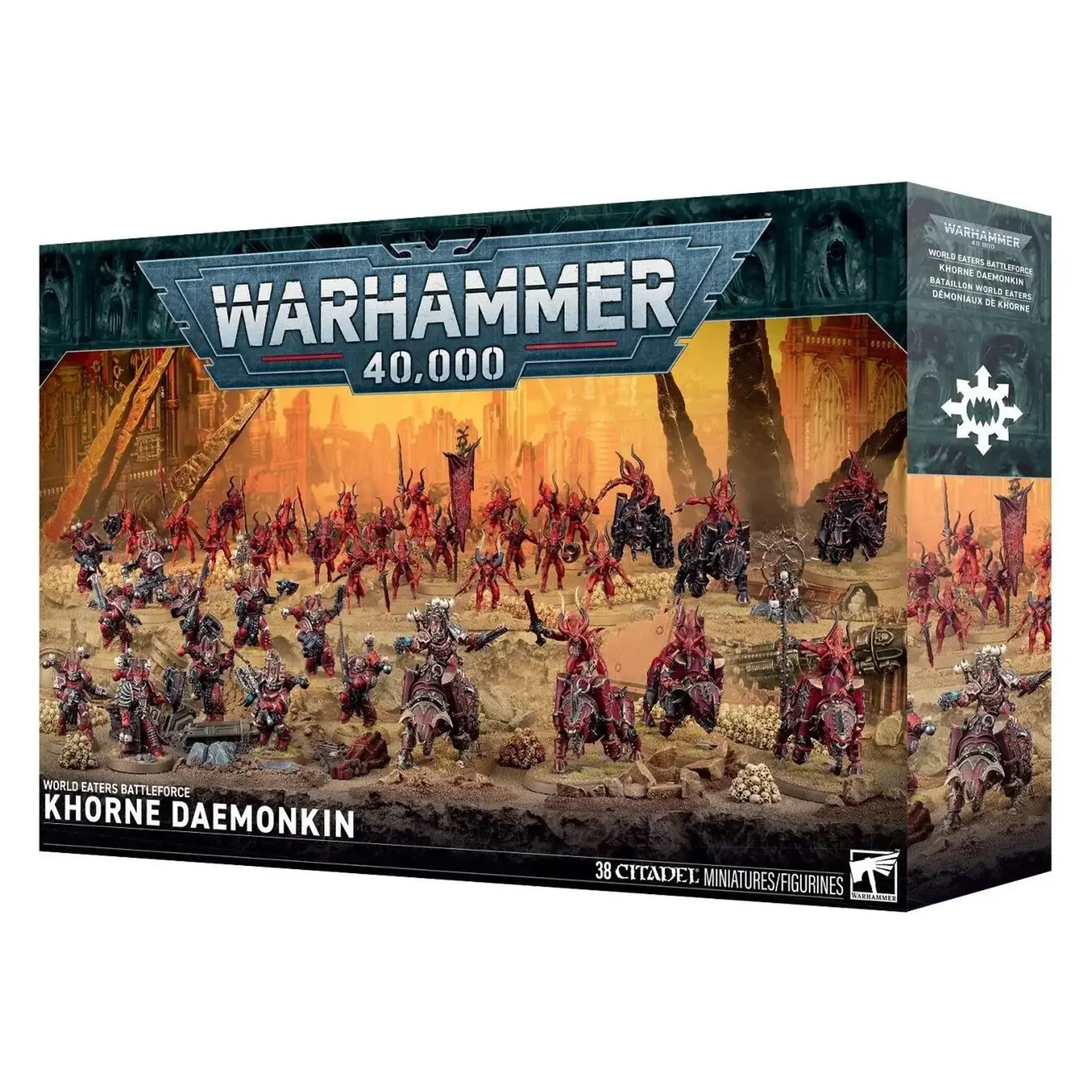 Games Workshop Warhammer 40k: World Eaters – Khorne Daemonkin Battleforce (Valentine 2026)