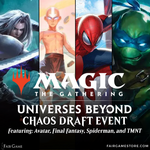 Wizards of the Coast Admission: Magic the Gathering Universes Beyond Chaos Draft - Geneva, Saturday March 14th (5:00 PM)