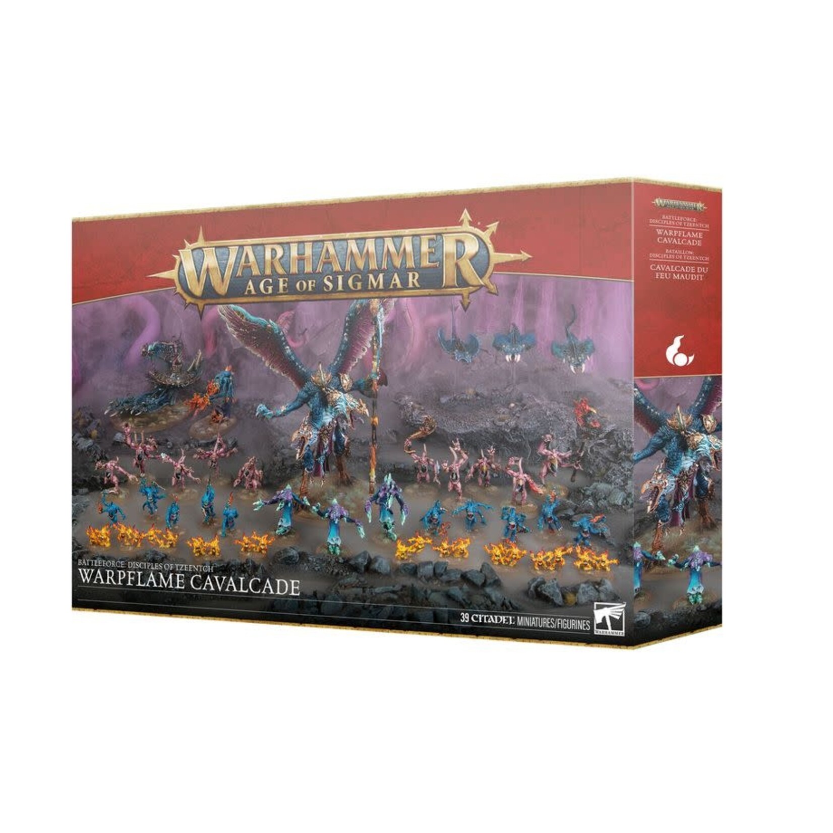 Games Workshop Warhammer Age of Sigmar: Desciples of Tzeentch – Warpflame Cavalcade Battleforce (2026)