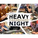 Fair Game Admission: Heavy Cardboard Board Gaming Night (March 28, Geneva)