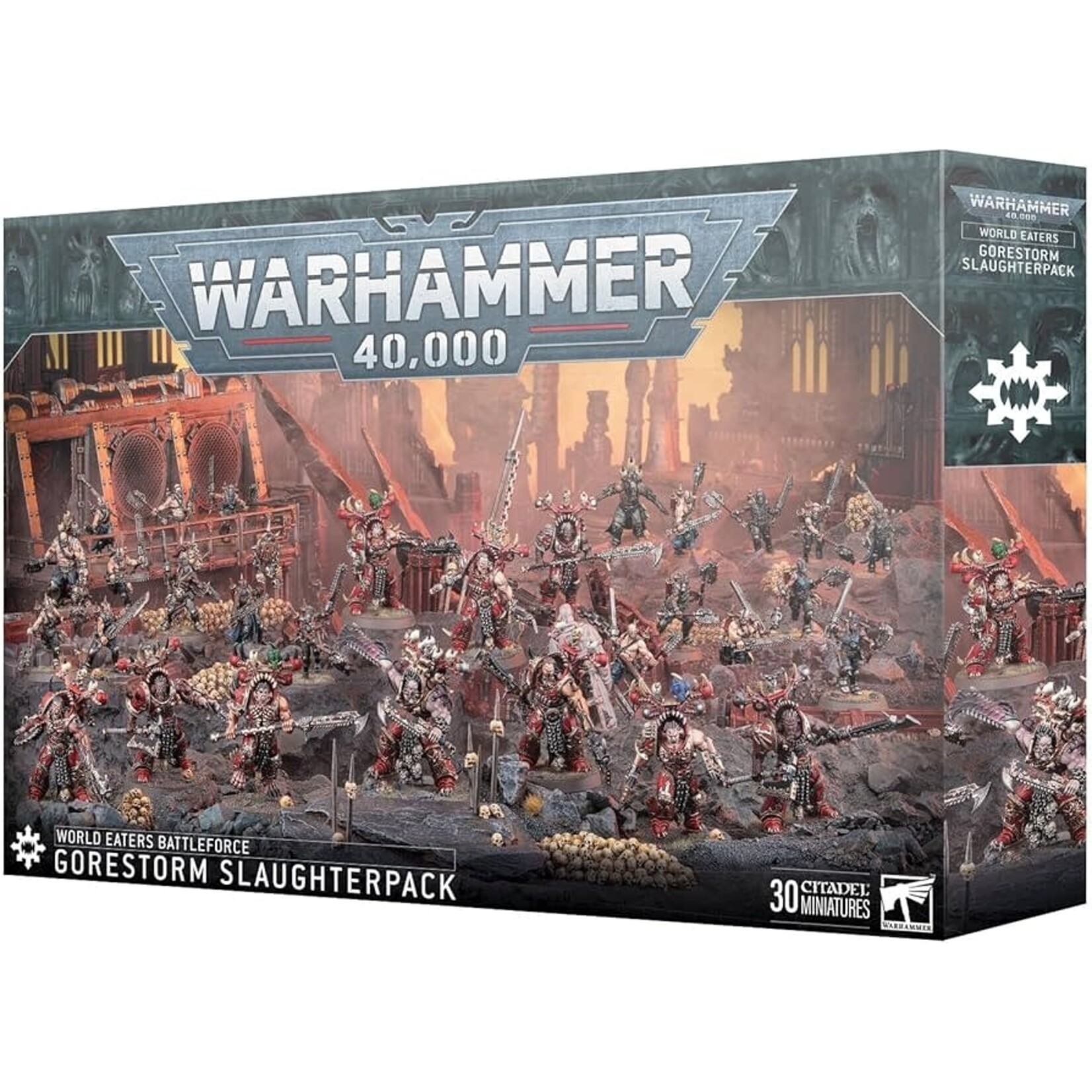 Games Workshop Warhammer 40k: World Eaters - Gorestorm Slaughterpack Battleforce (2025)