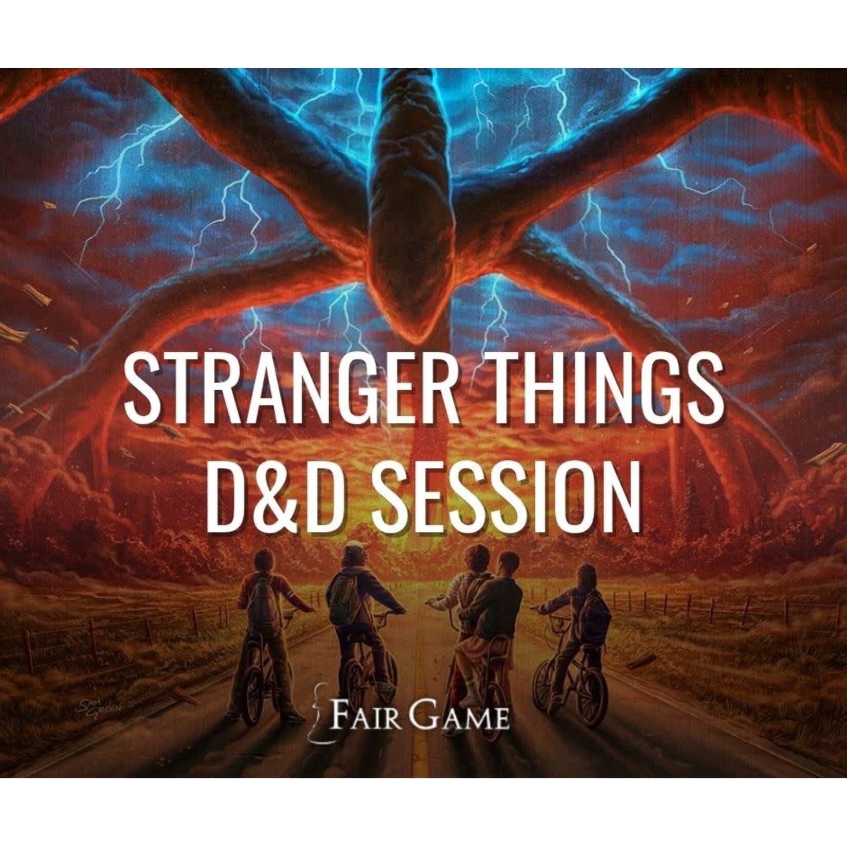 Fair Game Admission: Stranger Things Youth DND Session - 4/4, Downers Grove (1pm)