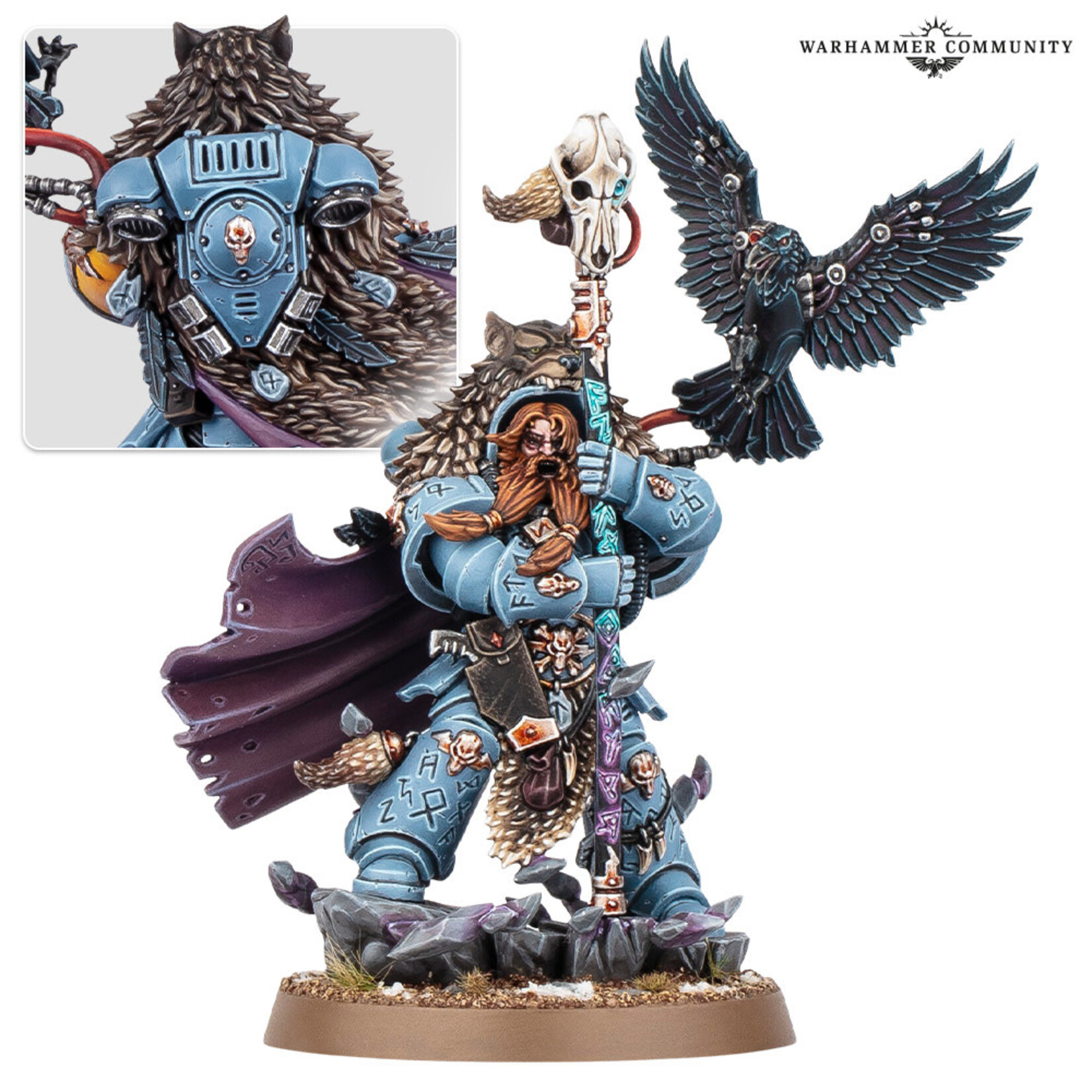 Games Workshop Warhammer 40k: Space Wolves - Njal Stormcaller (2025)