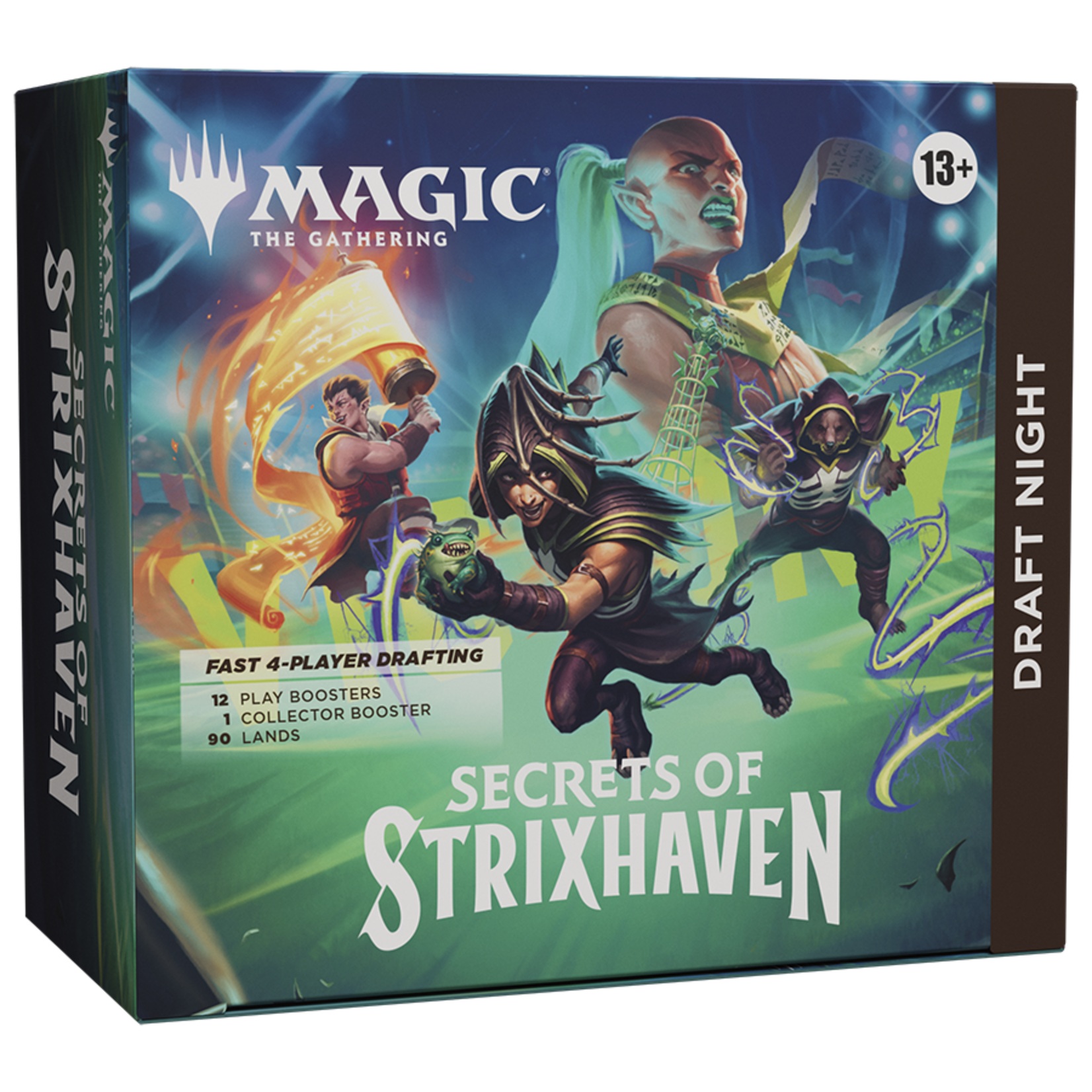 Wizards of the Coast !Magic the Gathering: Secrets of Strixhaven - Draft Night Box