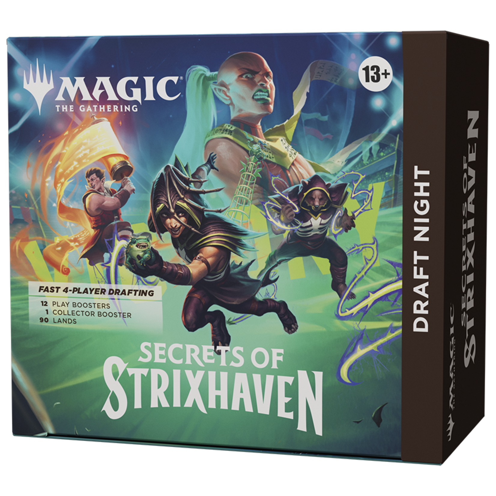 Wizards of the Coast !Magic the Gathering: Secrets of Strixhaven - Draft Night Box