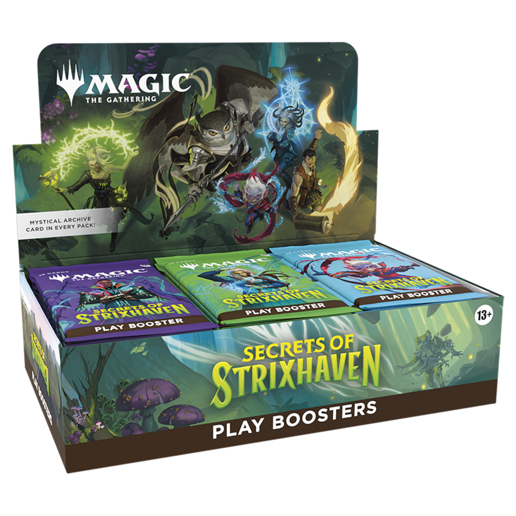 Wizards of the Coast Magic the Gathering: Secrets of Strixhaven - Play Booster Box