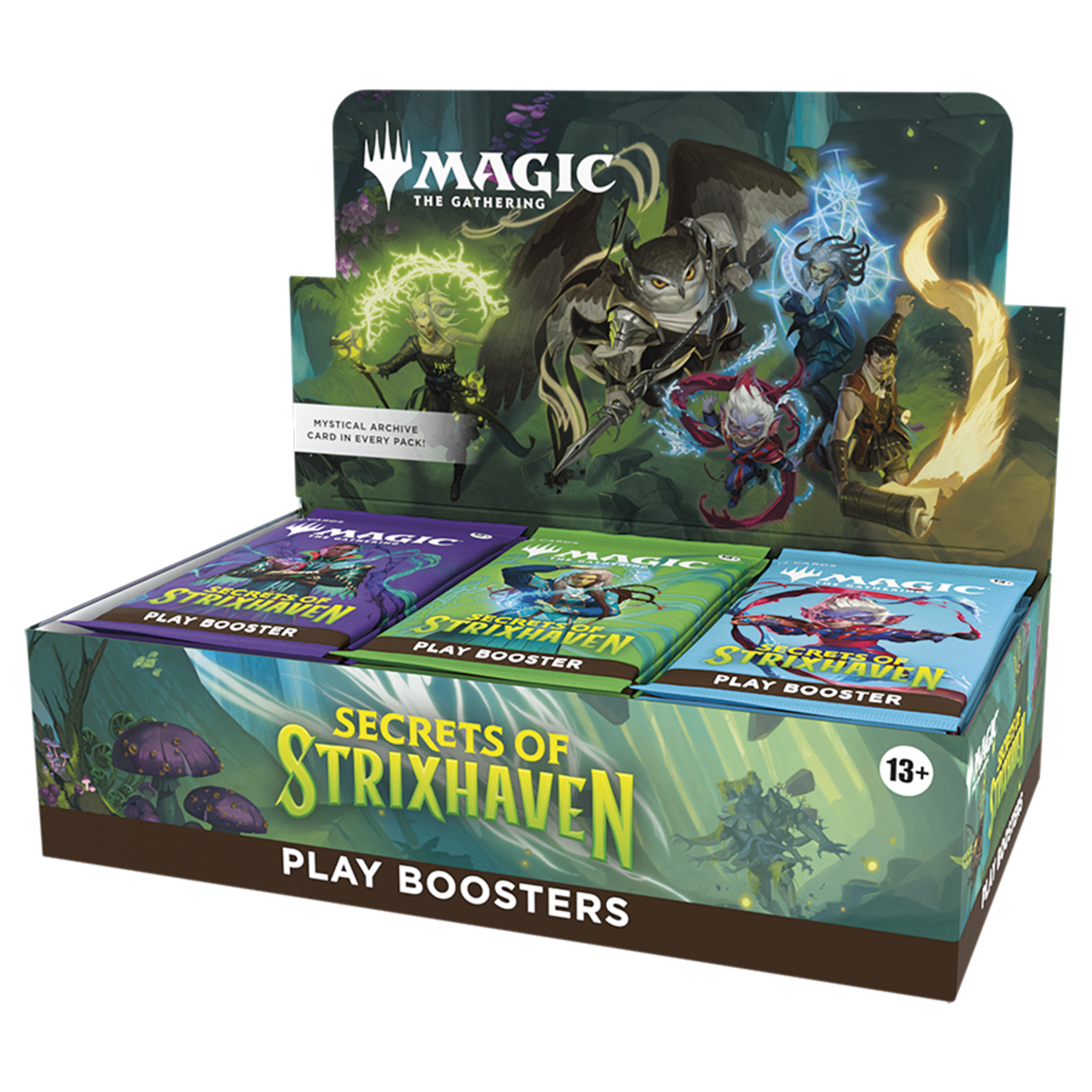Wizards of the Coast Magic the Gathering: Secrets of Strixhaven - Play Booster Box