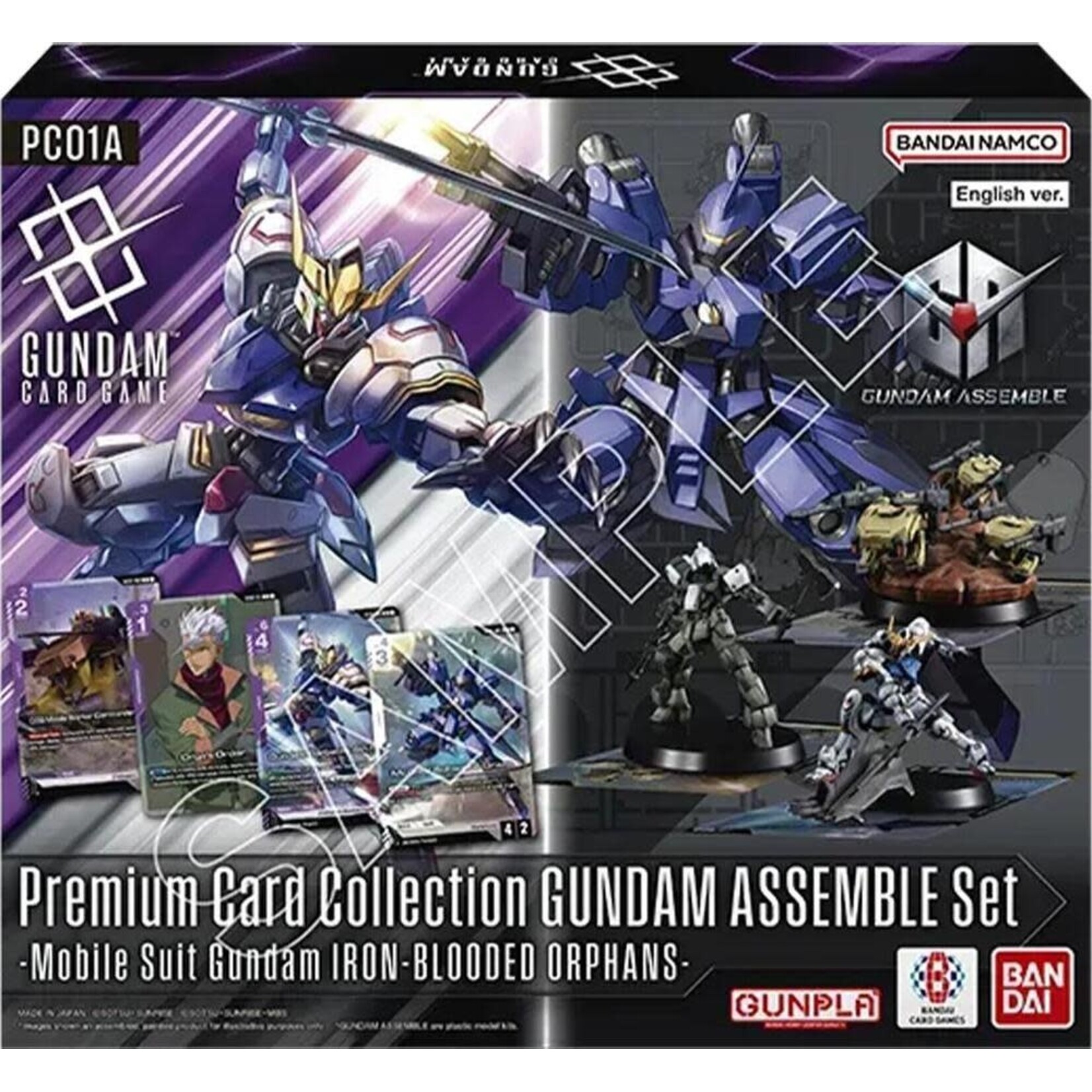 Bandai Gundam Trading Card Game: Gundam Assemble Premium Collection Set - Iron Blooded Orphans (PC01A)