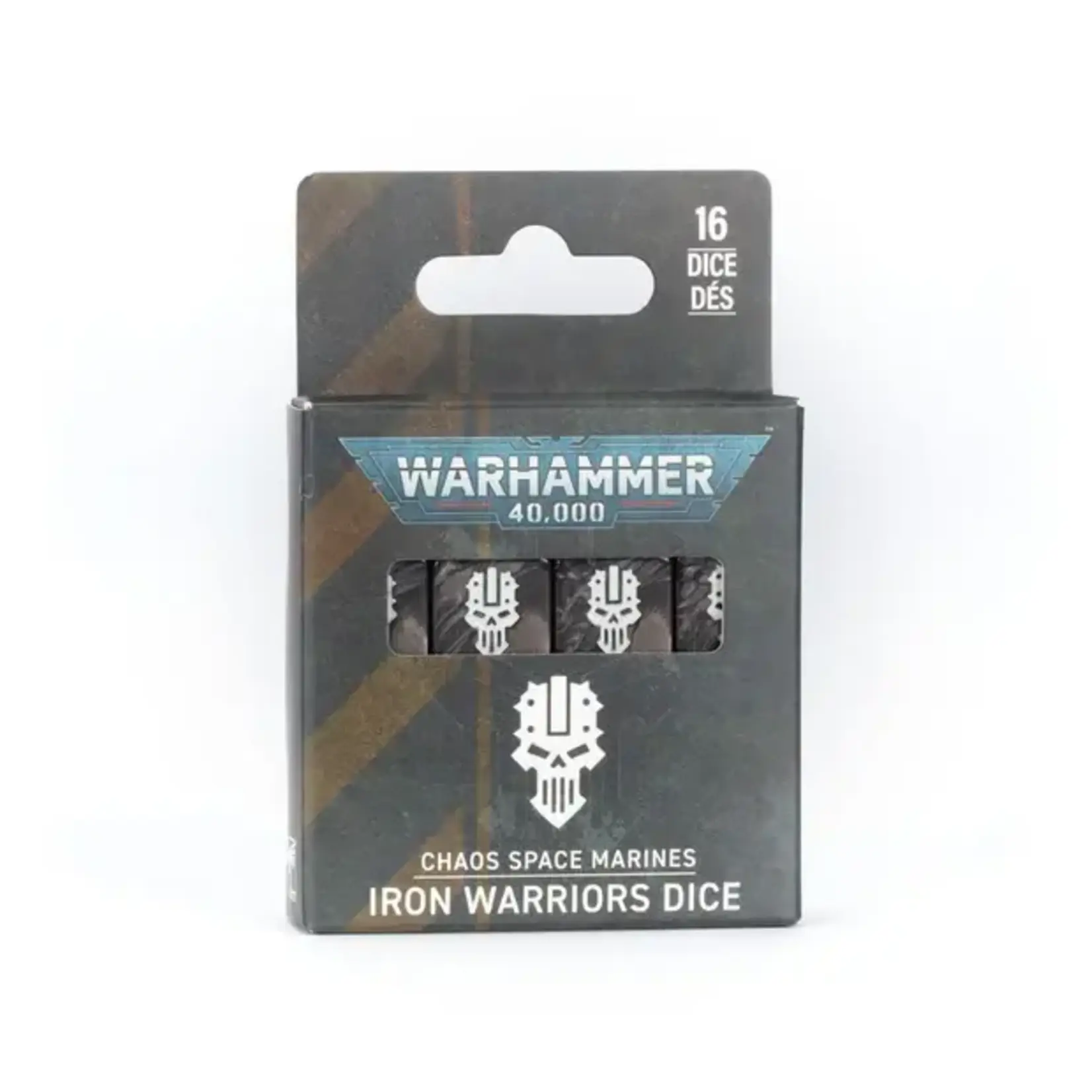 Games Workshop Warhammer 40k: Iron Warriors – Dice Set (2026)