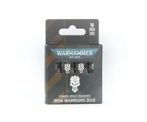 Games Workshop Warhammer 40k: Iron Warriors – Dice Set (2026