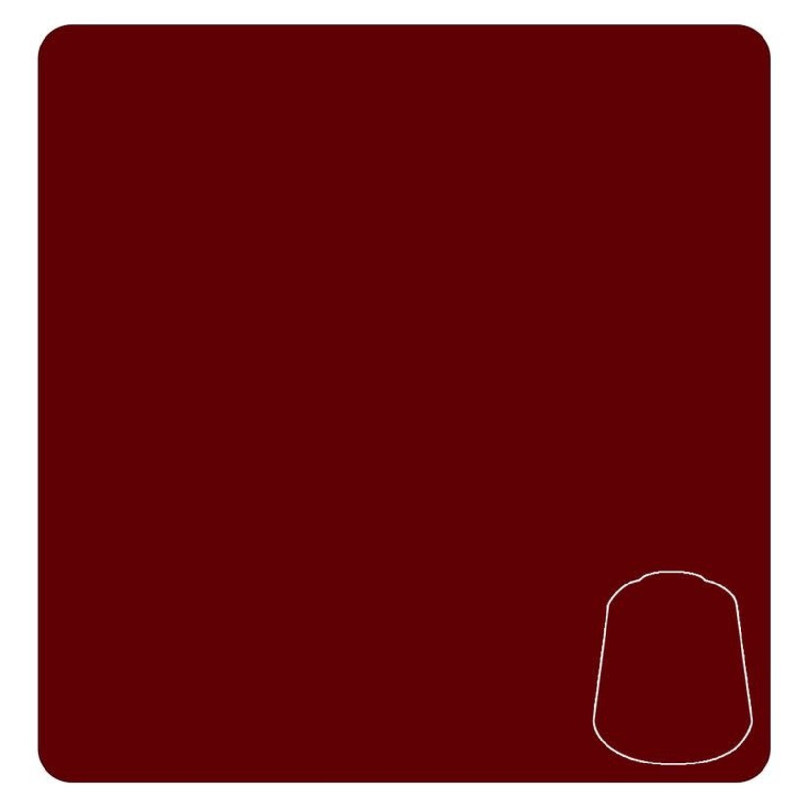 Games Workshop Warhammer Colour (Citadel Paint) - Base: Khorne Red