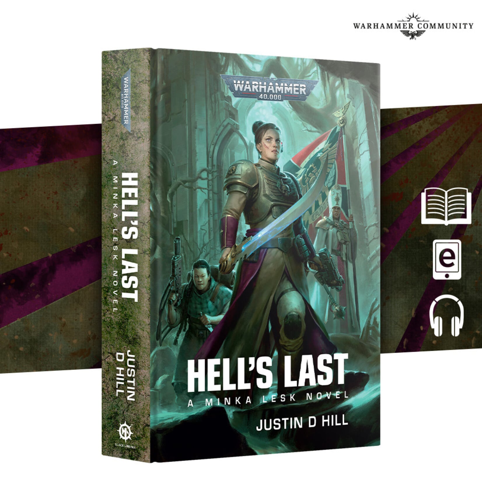 Games Workshop Black Library: Minka Lesk - Hell's Last (HB)