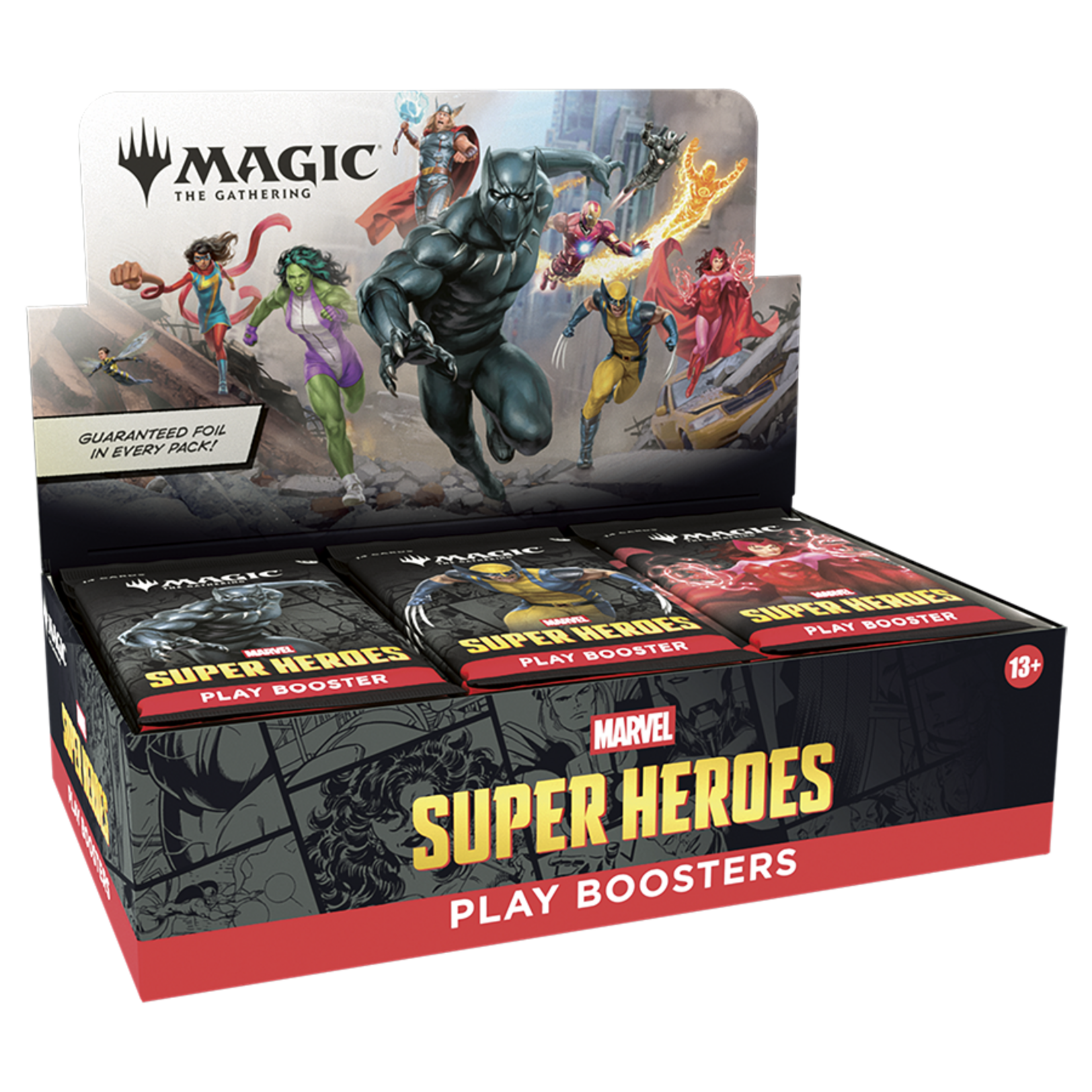 Wizards of the Coast Magic the Gathering: Marvel Super Heroes - Play Booster Box