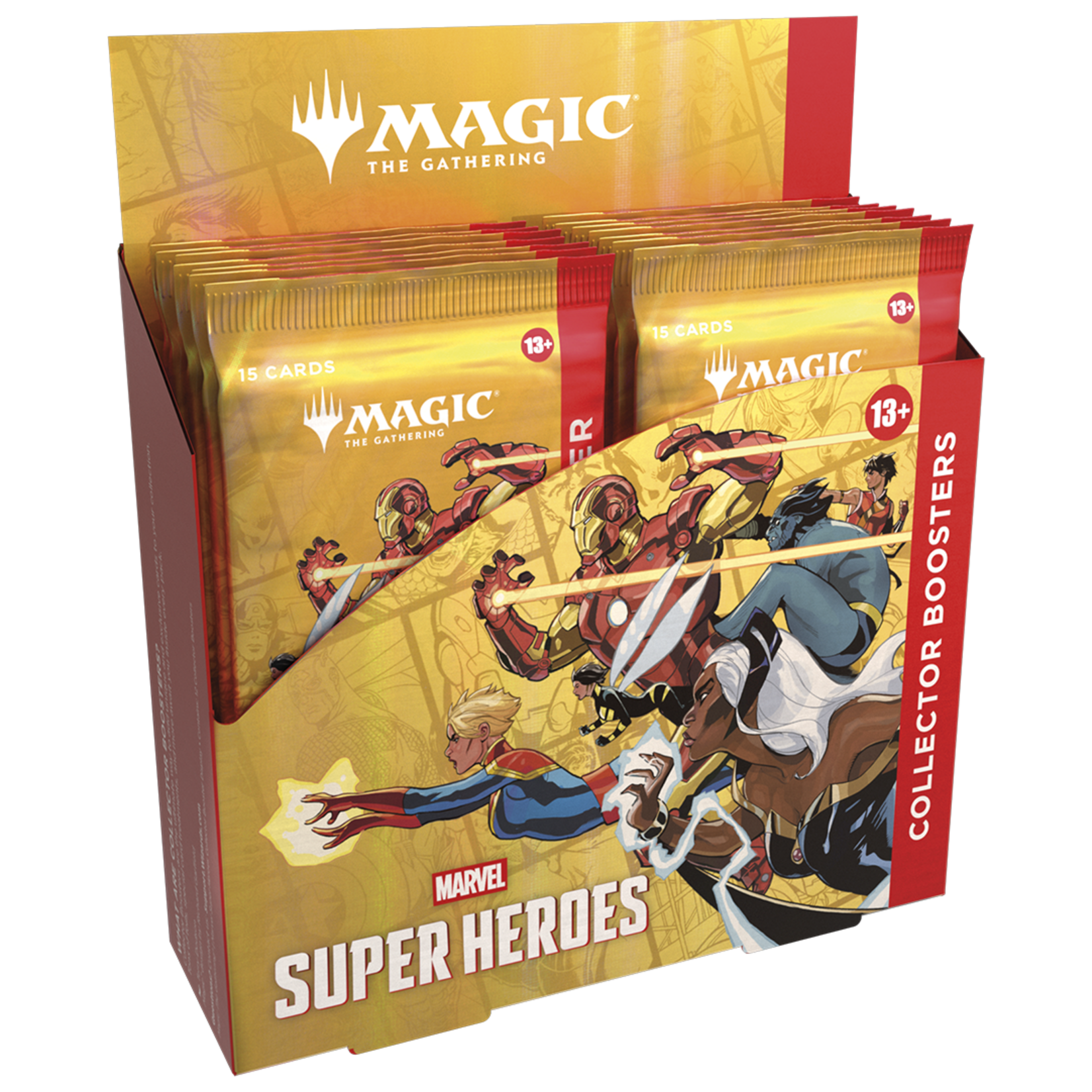 Wizards of the Coast Magic the Gathering: Marvel Super Heroes - Collector Booster Box