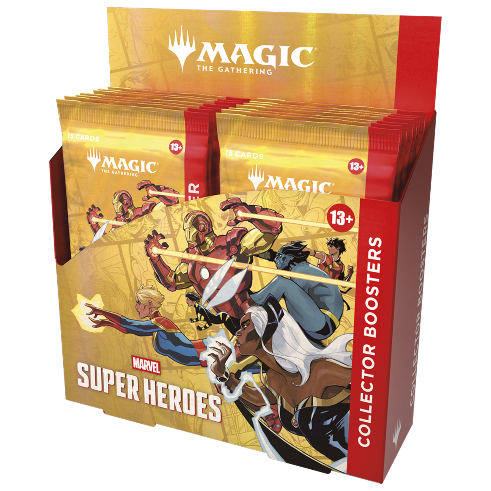 Wizards of the Coast Magic the Gathering: Marvel Super Heroes - Collector Booster Box