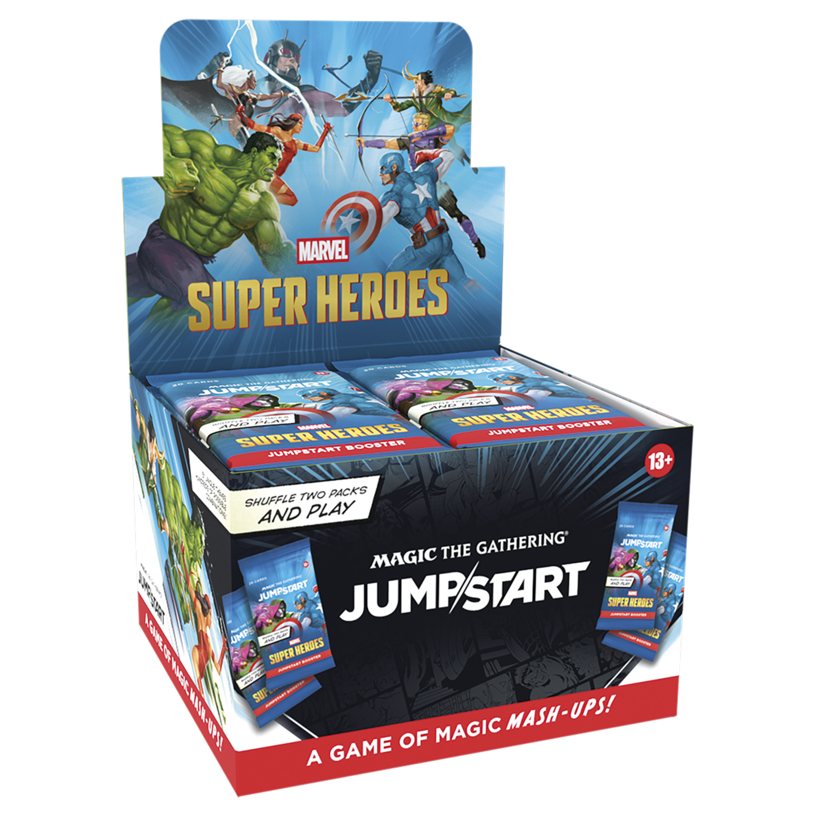 Wizards of the Coast Magic the Gathering: Marvel Super Heroes - Jumpstart Booster Box