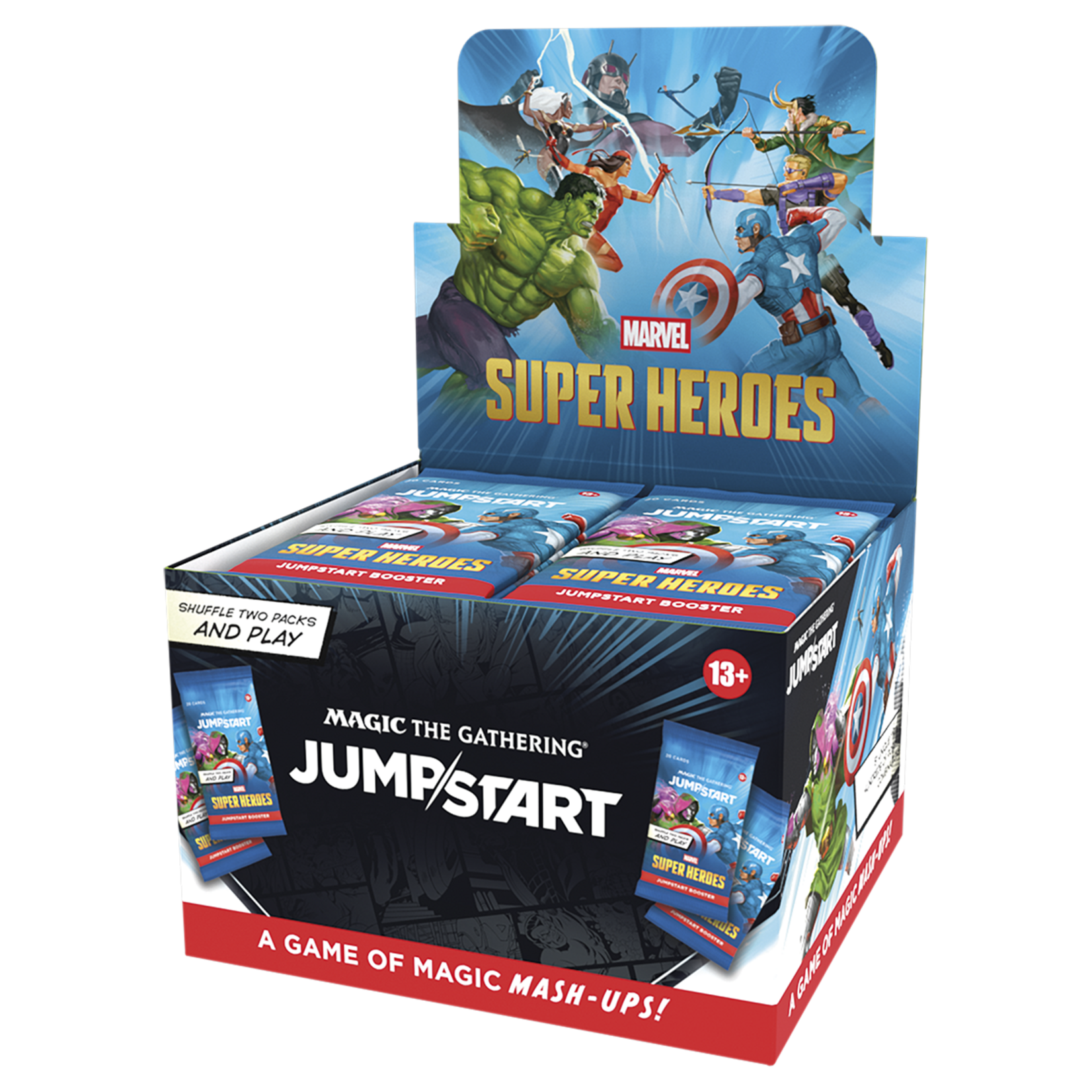 Wizards of the Coast Magic the Gathering: Marvel Super Heroes - Jumpstart Booster Box