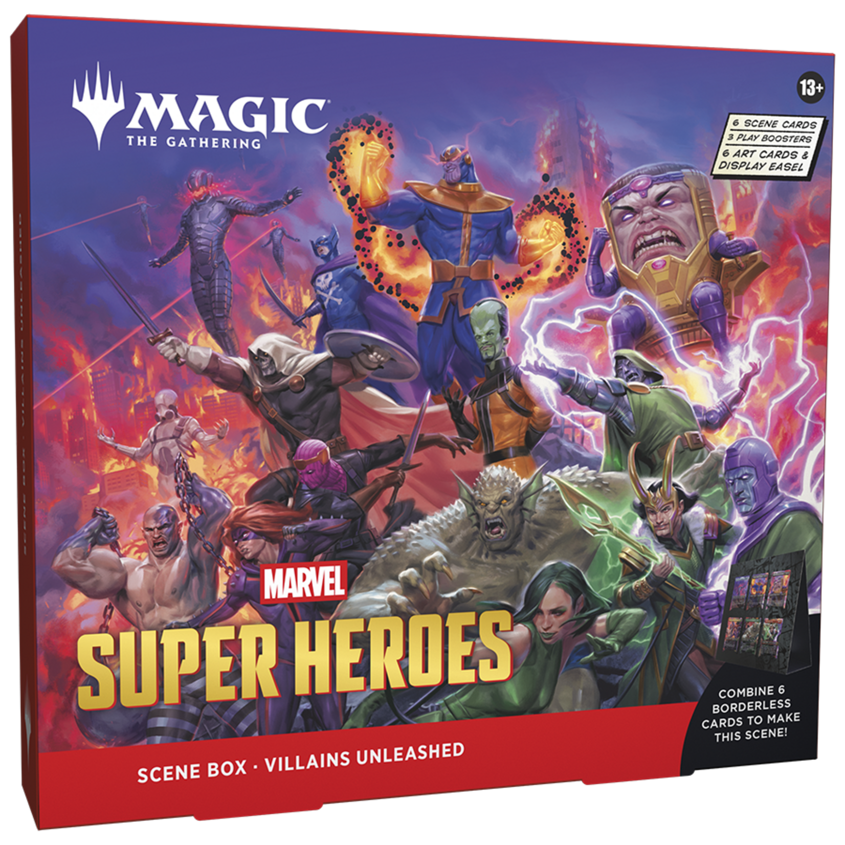 Wizards of the Coast Magic the Gathering: Marvel Super Heroes - Scene Box: Villains Unleashed