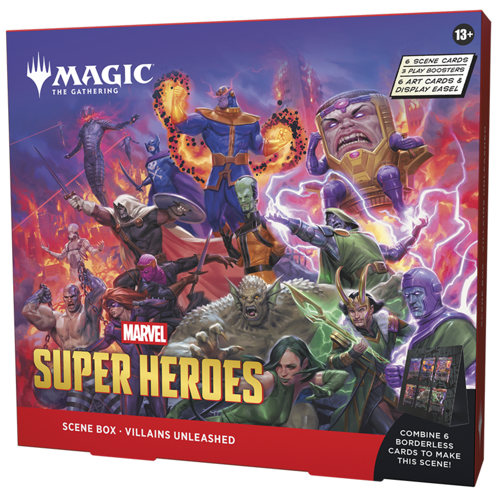 Wizards of the Coast Magic the Gathering: Marvel Super Heroes - Scene Box: Villains Unleashed