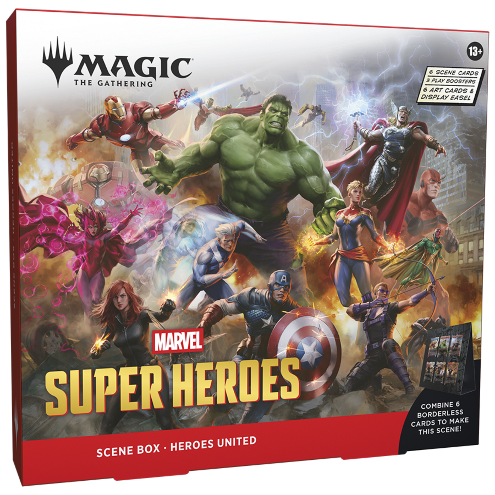 Wizards of the Coast Magic the Gathering: Marvel Super Heroes - Scene Box: Heroes United