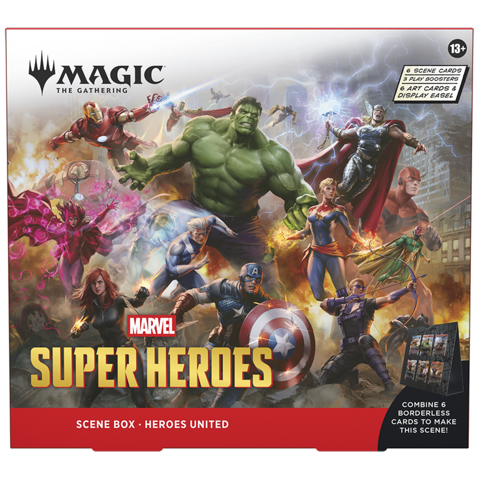 Wizards of the Coast Magic the Gathering: Marvel Super Heroes - Scene Box: Heroes United
