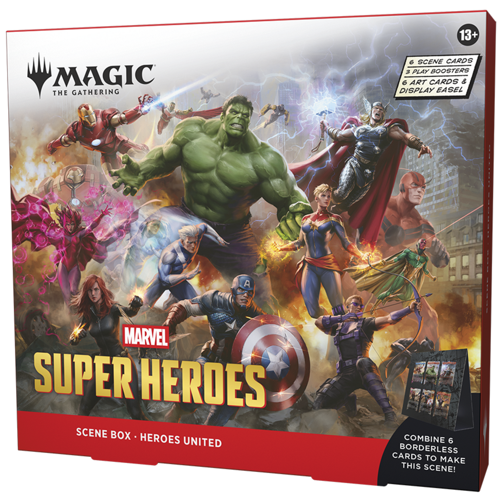 Wizards of the Coast Magic the Gathering: Marvel Super Heroes - Scene Box: Heroes United