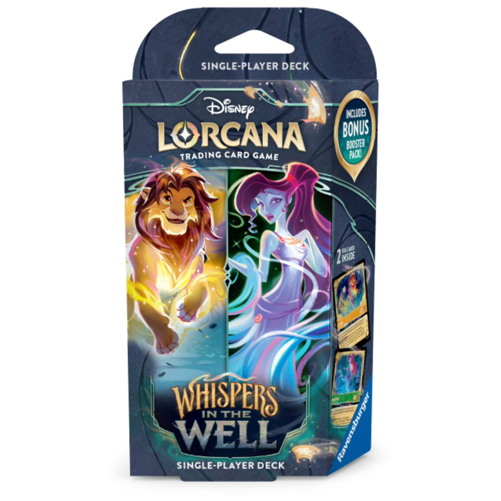 Ravensburger Lorcana: Whispers in the Well  - Starter Deck: Amber & Emerald