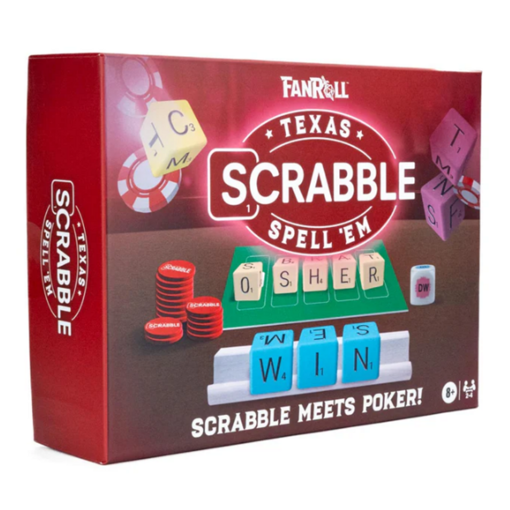Hasbro Scrabble Texas Spell 'Em