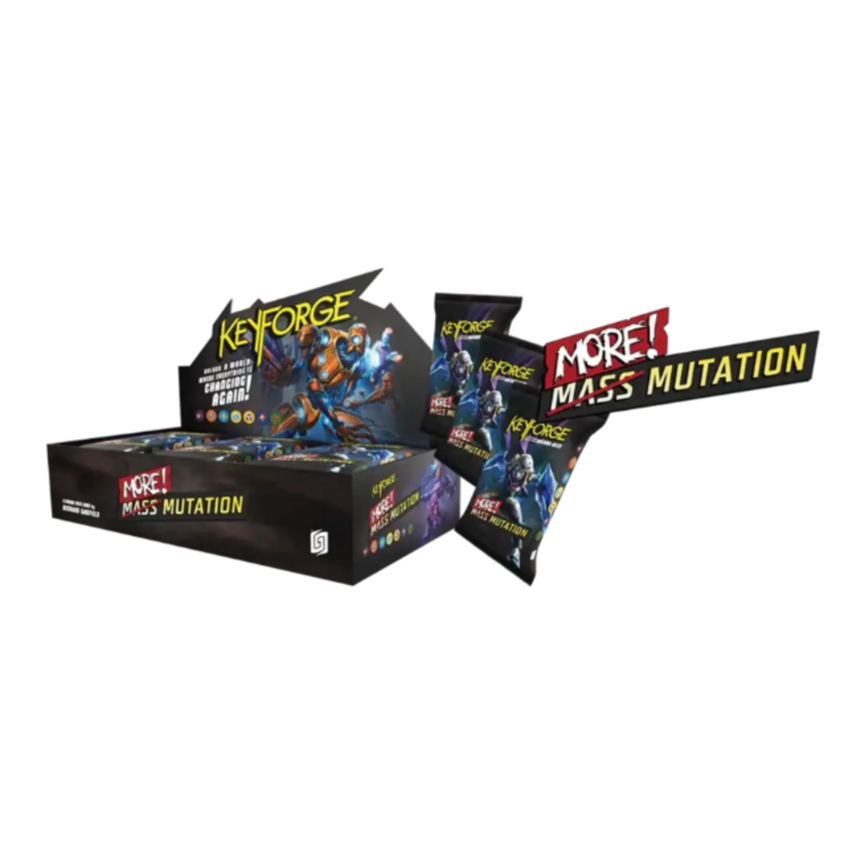 Ghost Galaxy !KeyForge: MORE Mutations Deck Display