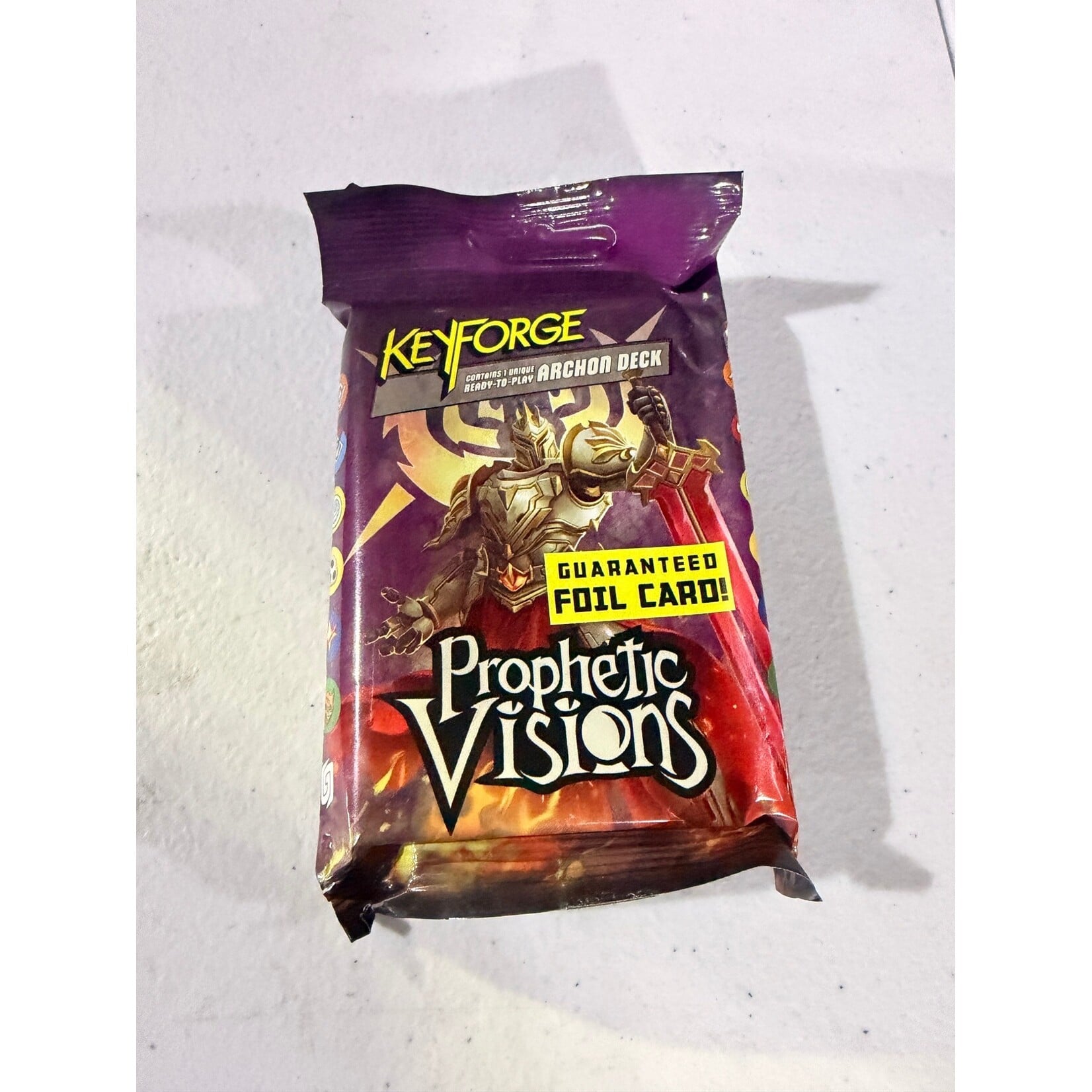Ghost Galaxy KeyForge: Prophetic Visions Deck (Exclusive Retail Foil Edition)
