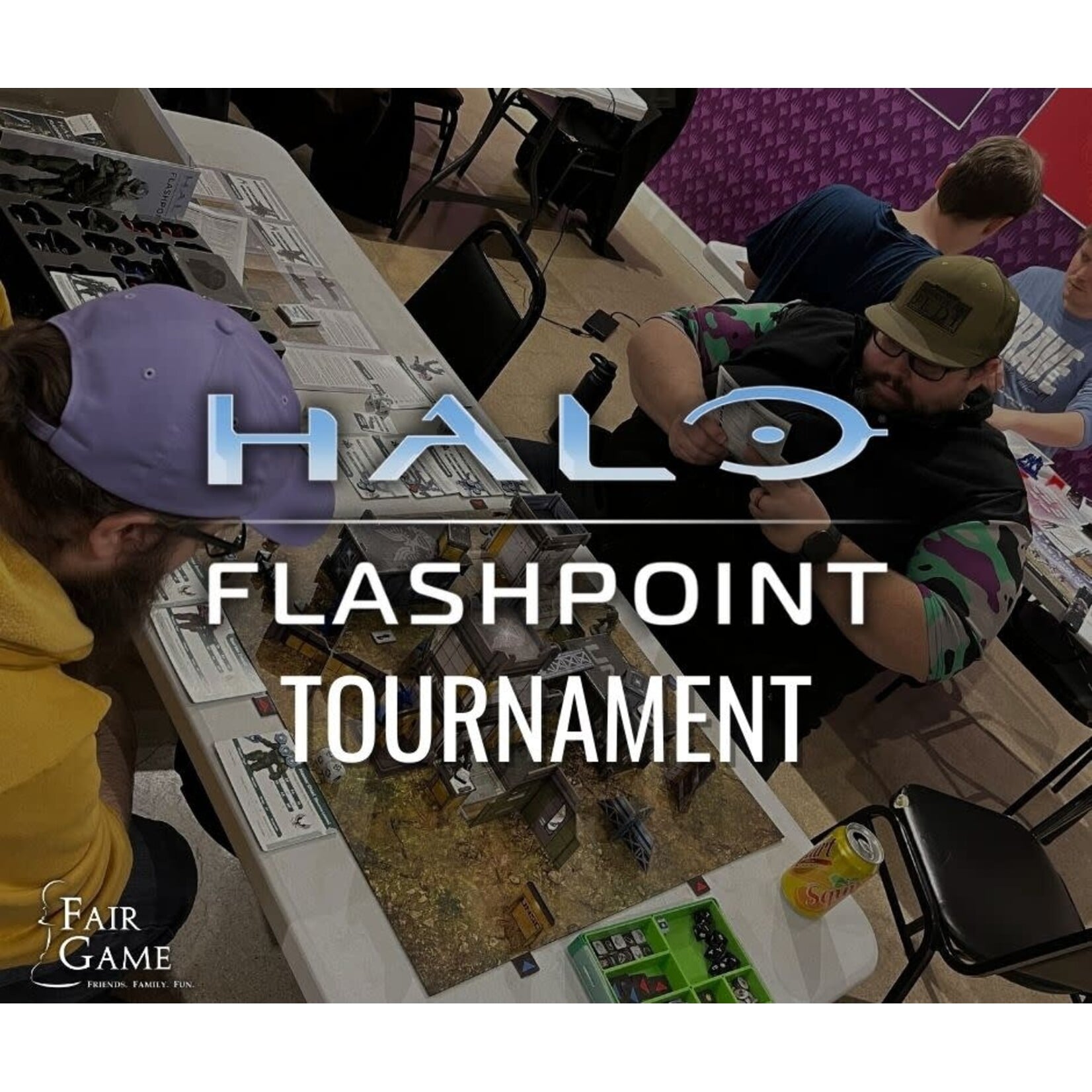Fair Game Admission: Halo Flashpoint Tournament – La Grange, 7/18 (12:30 pm)