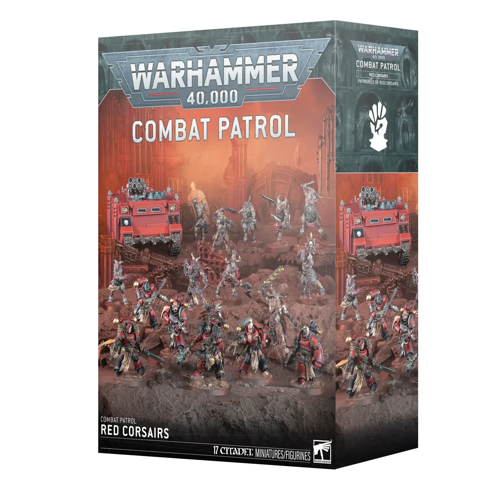 Games Workshop Warhammer 40k: Chaos Space Marines – Red Corsairs Combat Patrol