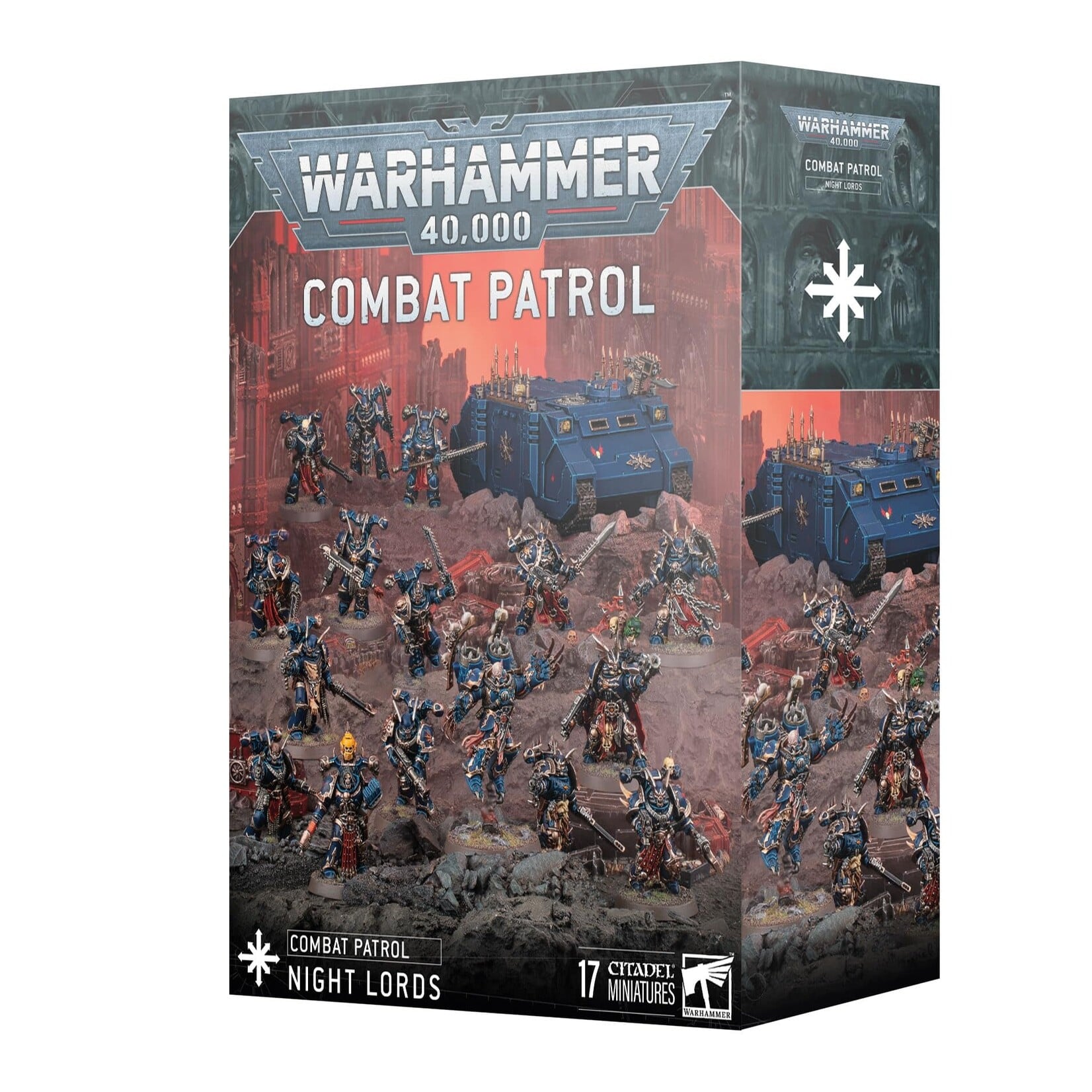 Games Workshop Warhammer 40k: Chaos Space Marines – Night Lords Combat Patrol