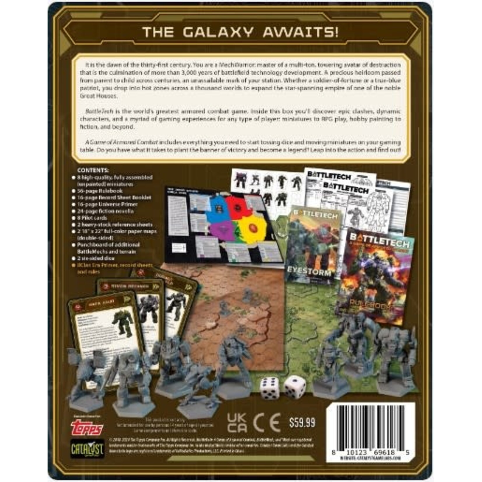 Catalyst Games Battletech: A Game of Armored Combat (40th Anniversary)