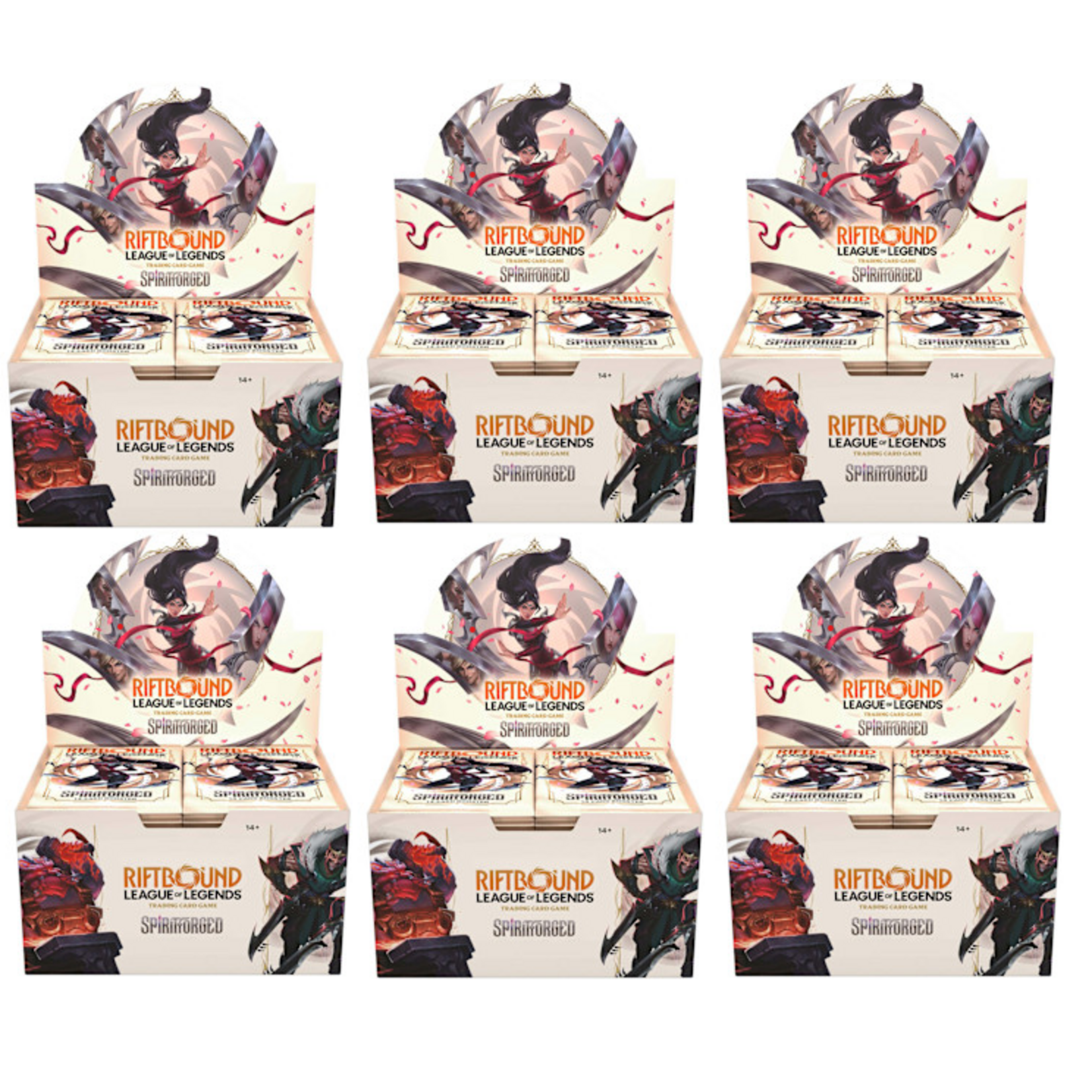 Riftbound: Spiritforged Booster Box Case (Booster Box x6)