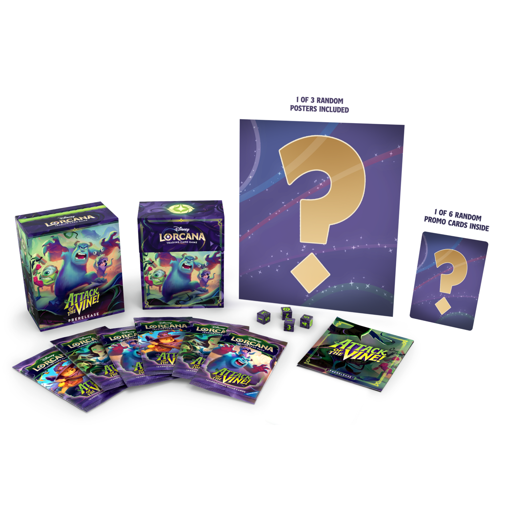 Ravensburger !Lorcana: Attack of the Vine - Prerelease Kit