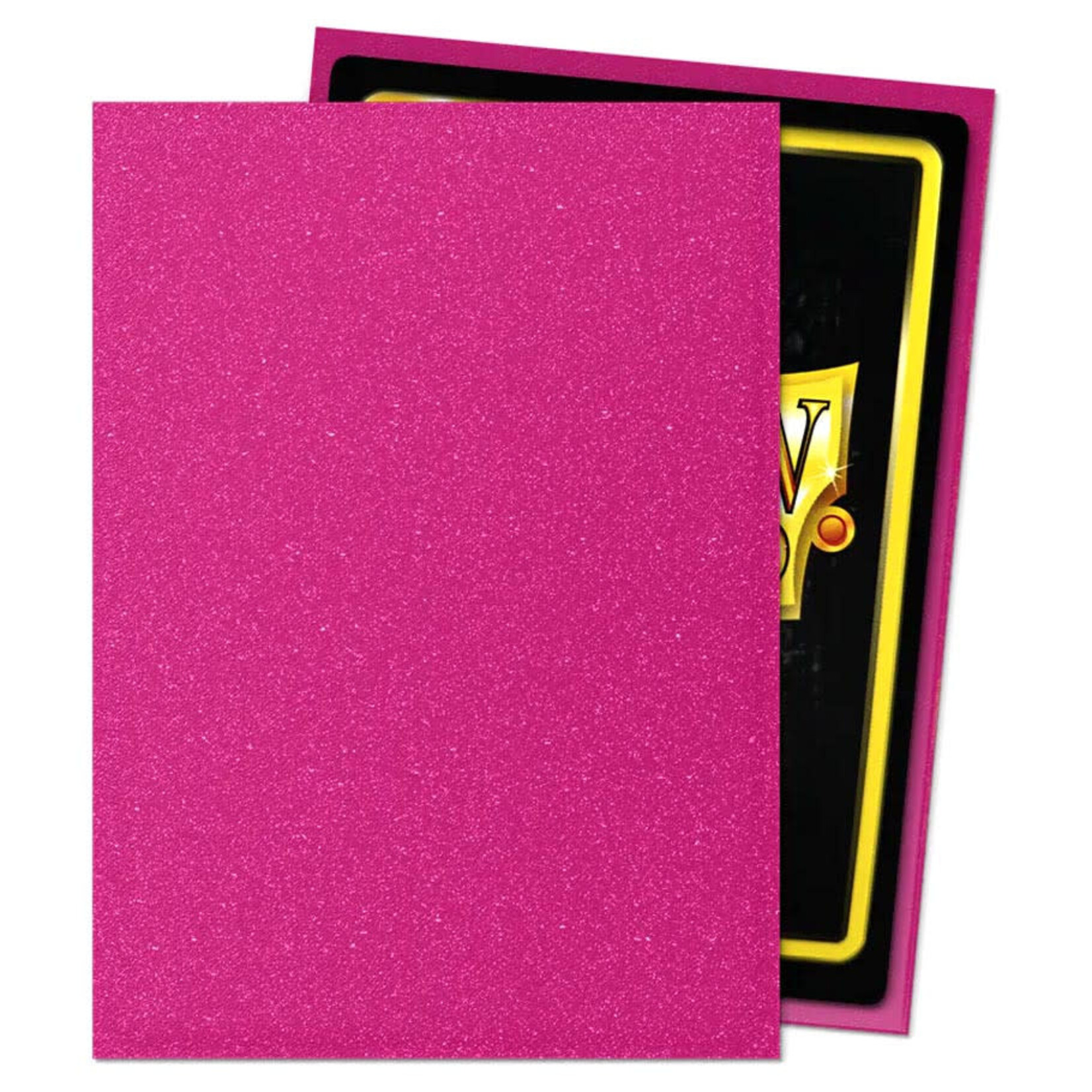 Arcane Tinman Dragon Shield: Card Sleeves - Sparkles: Pink Sapphire Matte (100)