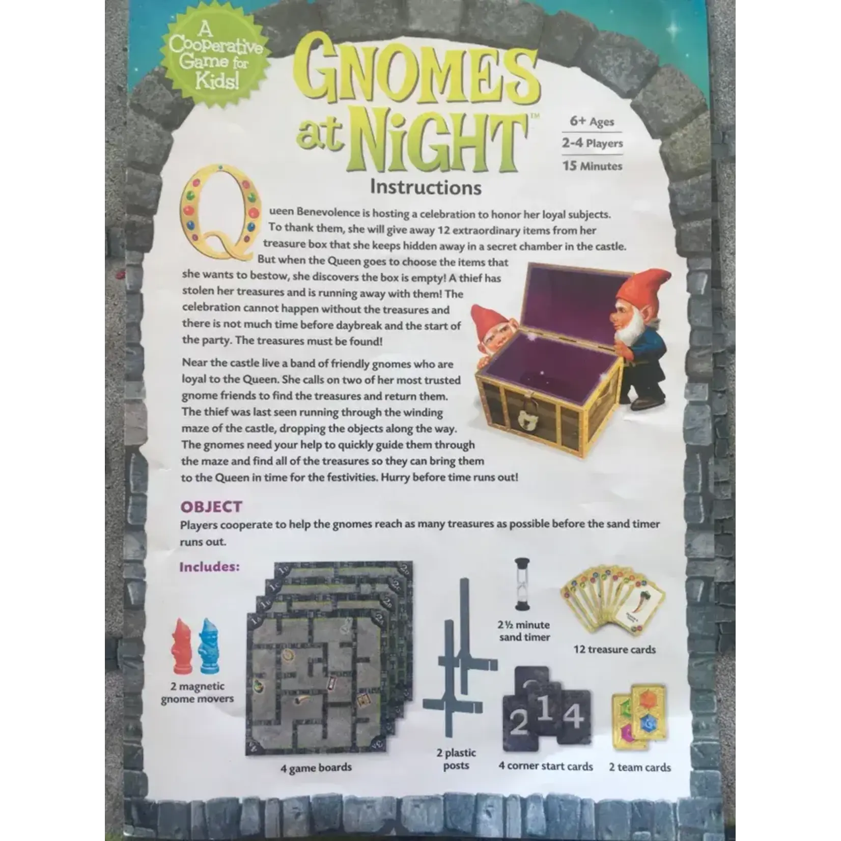 Peaceable Kingdom Gnomes at Night