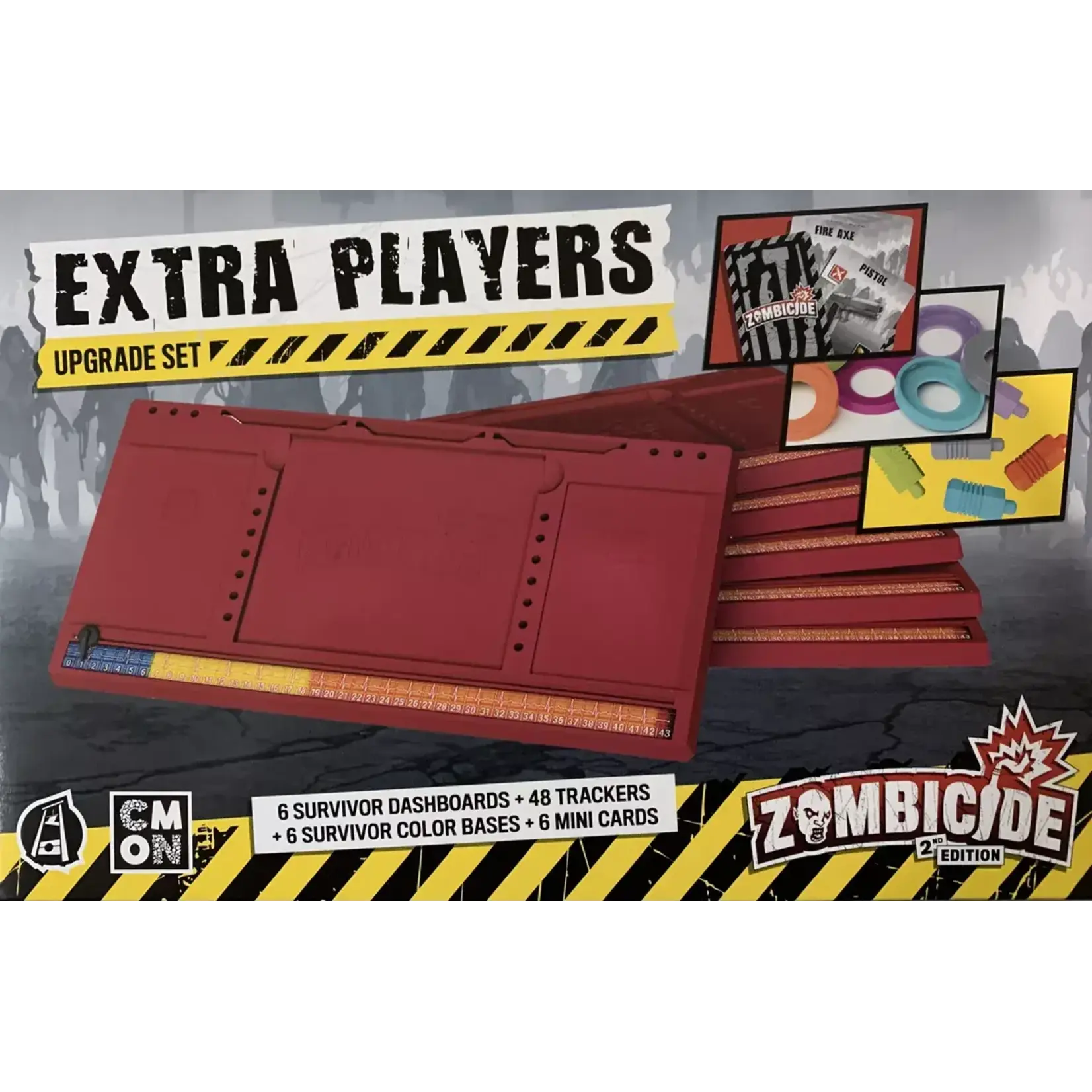 CMON Zombicide: 2nd Edition Extra Players Upgrade