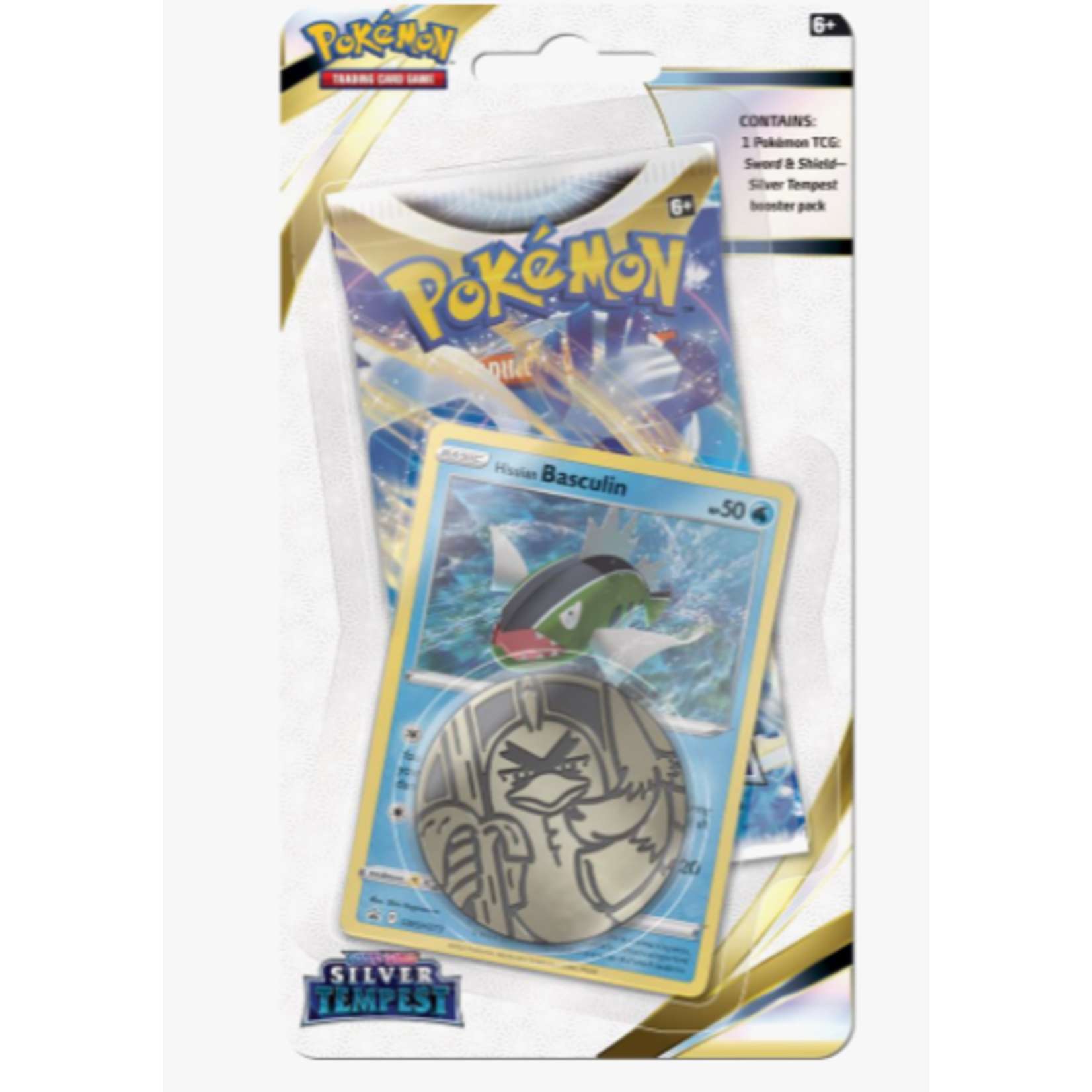 Pokemon International Pokemon Trading Card Game: Silver Tempest Checklane Booster Pack