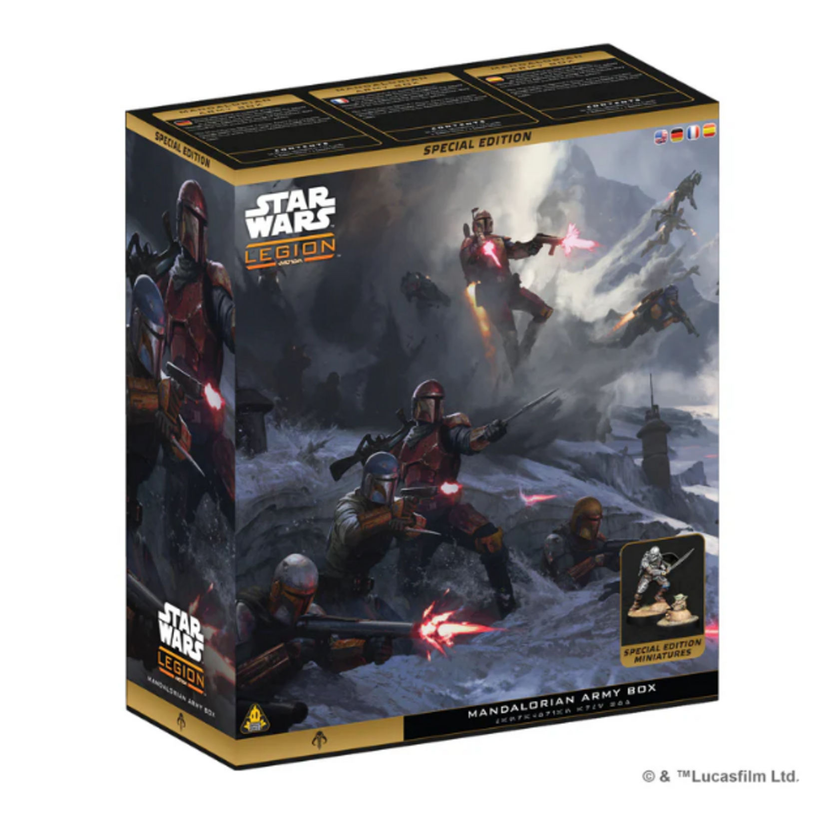 Atomic Mass Games Star Wars Legion: Mercenaries - Mandalorian Special Edition Army Box