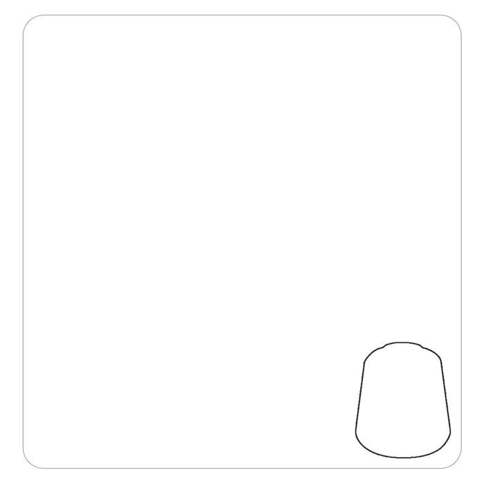 Games Workshop Warhammer Colour (Citadel Paint) - Base: Corax White