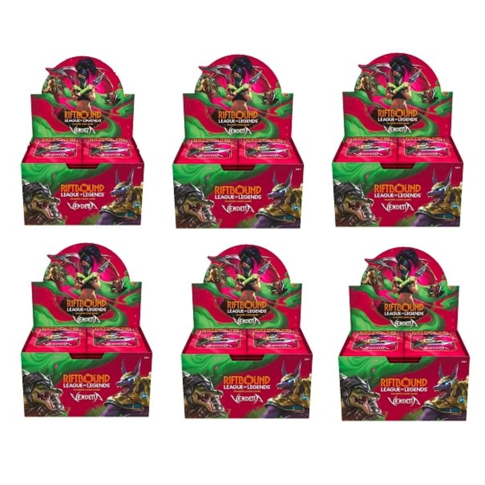 UVS Games !Riftbound TCG: Vendetta - Booster Box Case (Box x6)