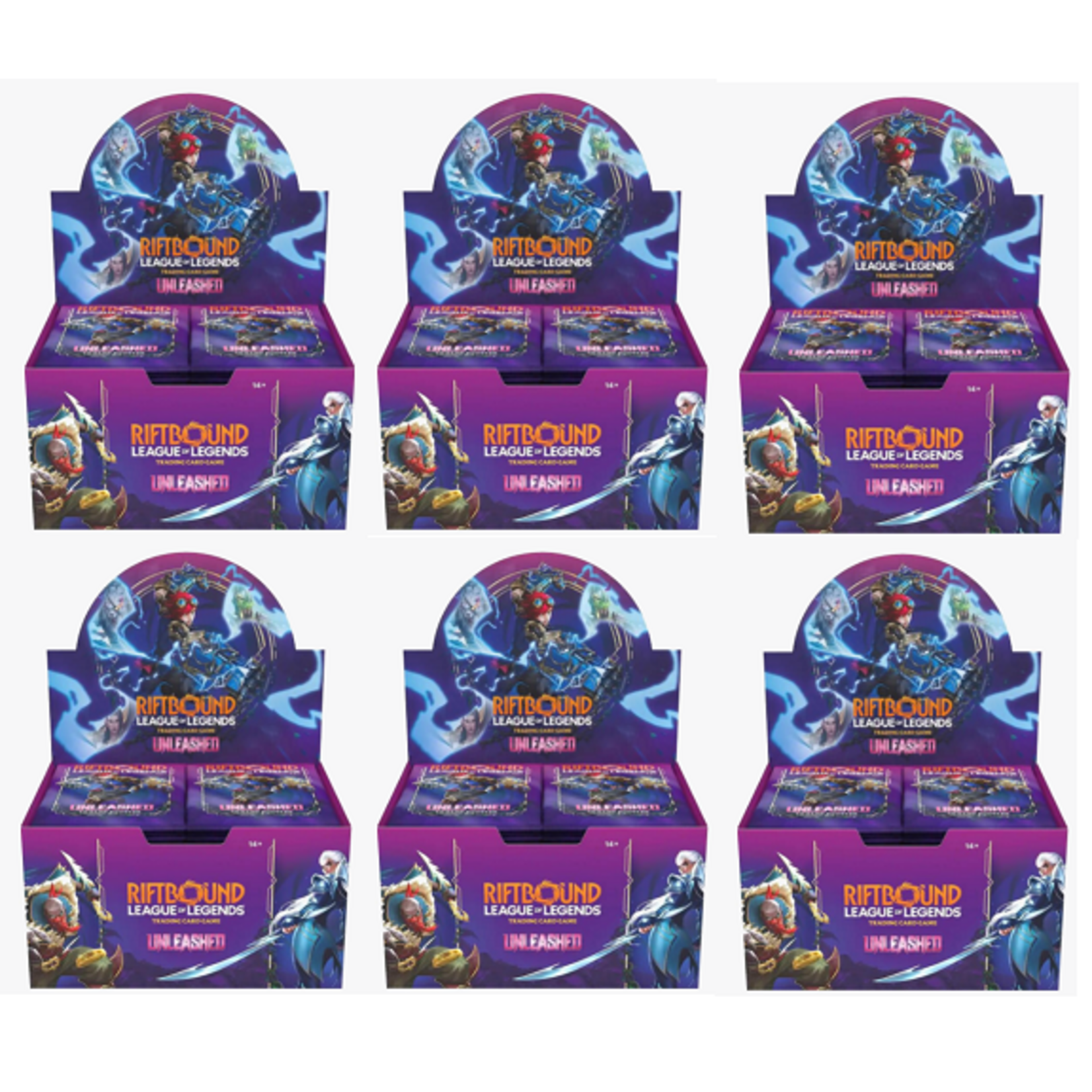 UVS Games Riftbound TCG: Unleashed - Booster Box Case (Box x6)
