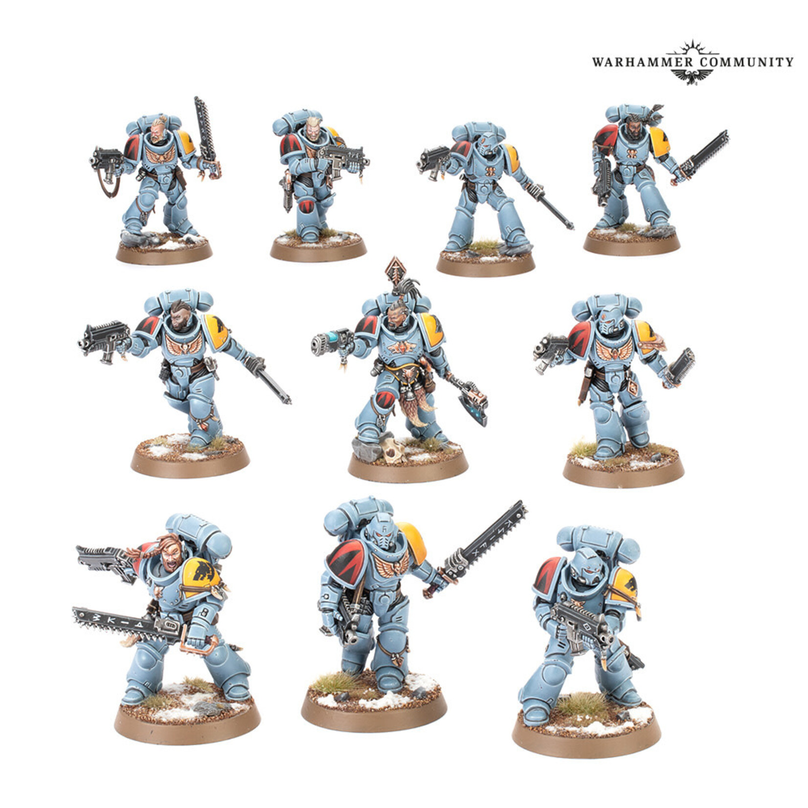 Games Workshop Warhammer 40k: Space Wolves - Grey Hunters